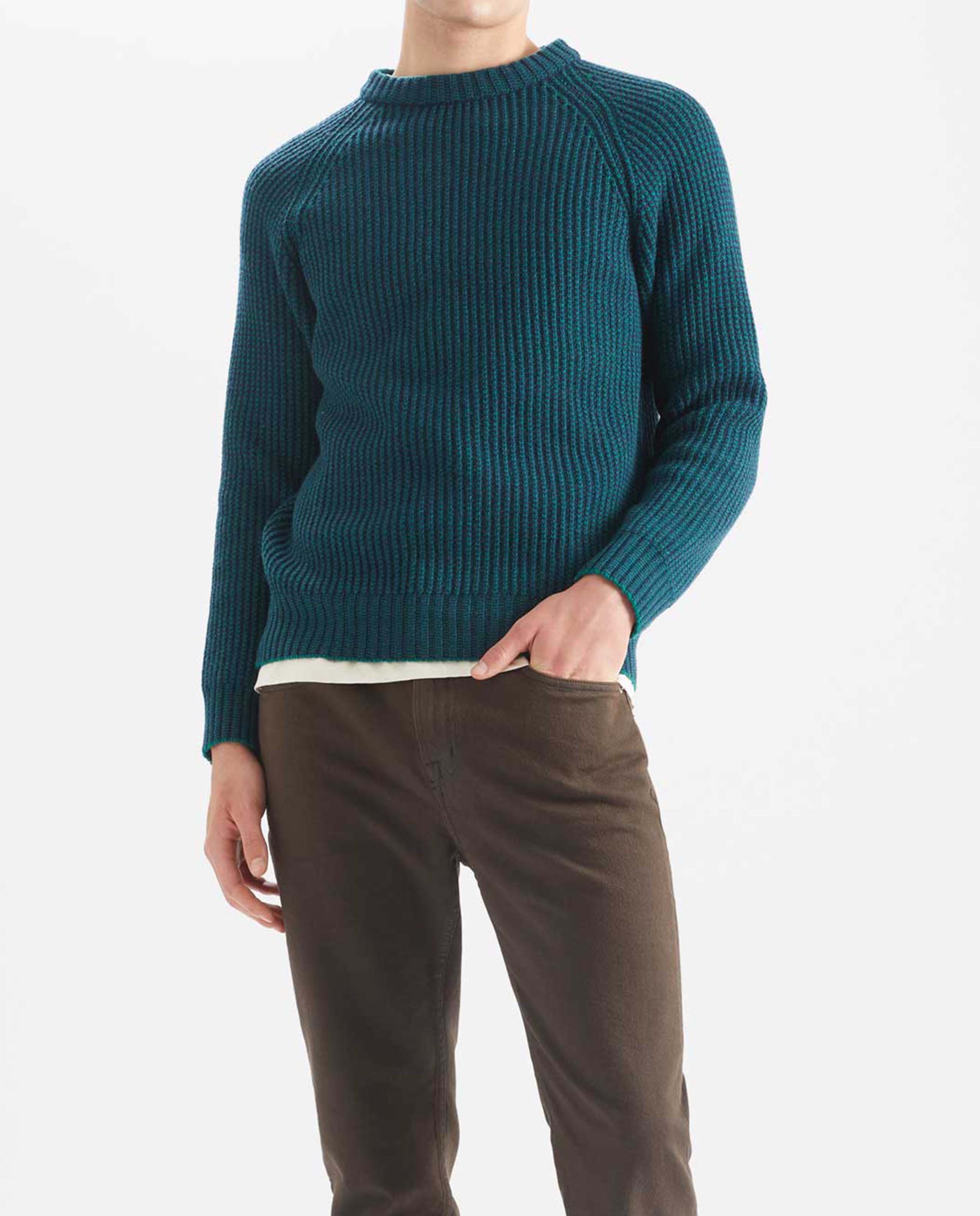 Pull en maille recyclée