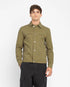 Marché Commun veste en coton bio vert olive loreak mendian
