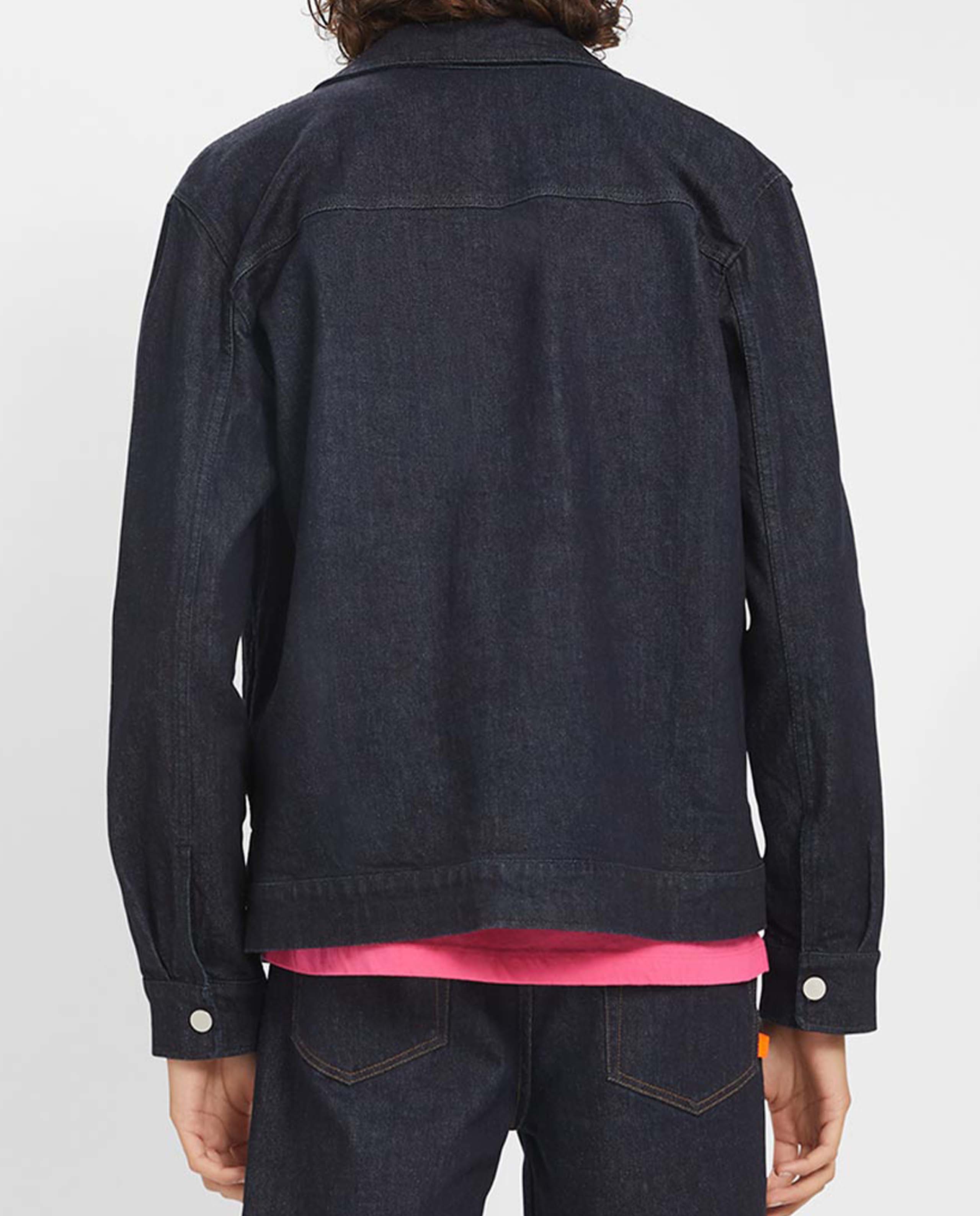 MARCHÉ COMMUN Veste en coton bio indigo LOREAK MENDIAN