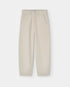 Marché Commun pantalon en coton bio écru Loreak Mendian