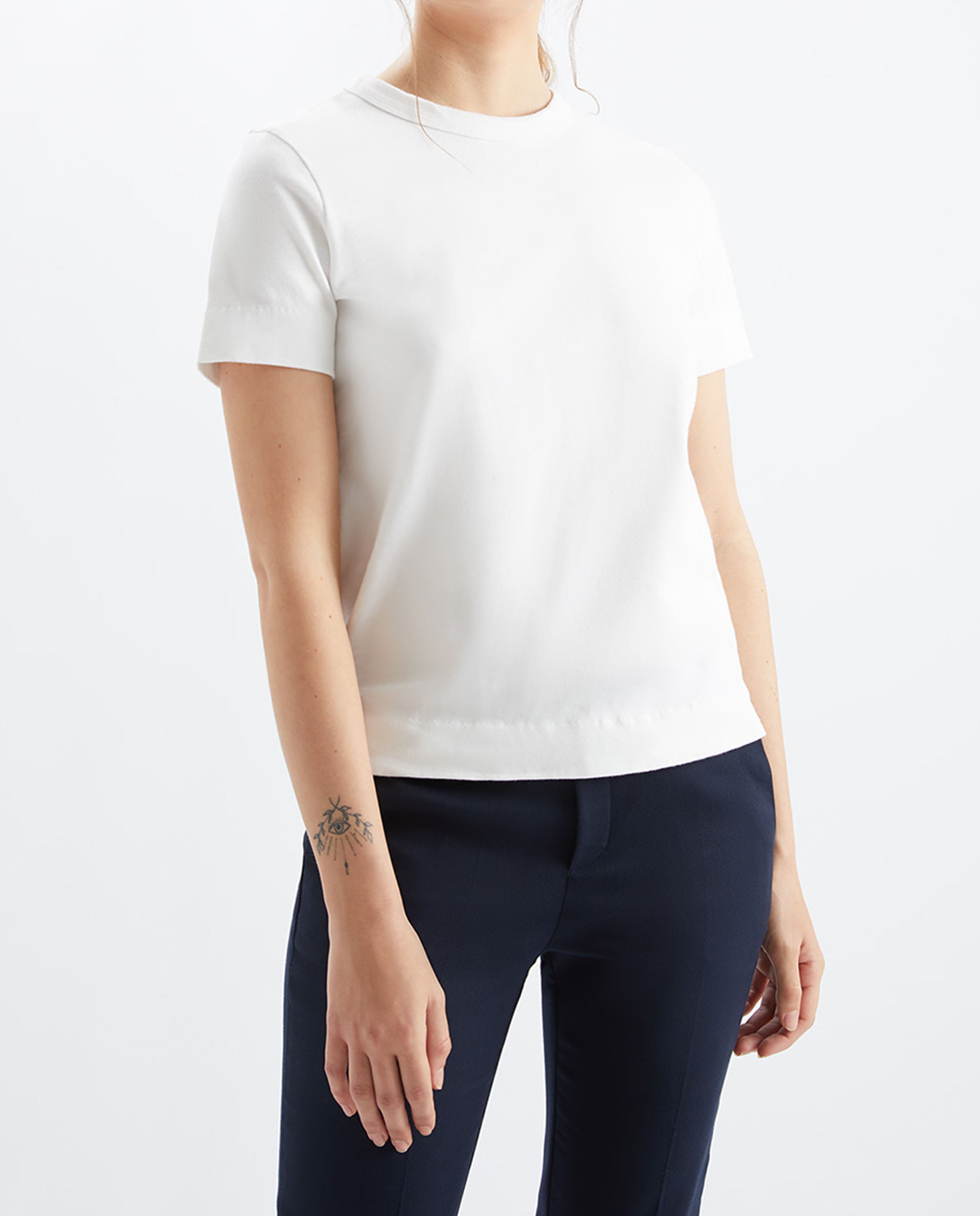 Marché Commun Loreak Mendian Tshirt Blanc Izendun