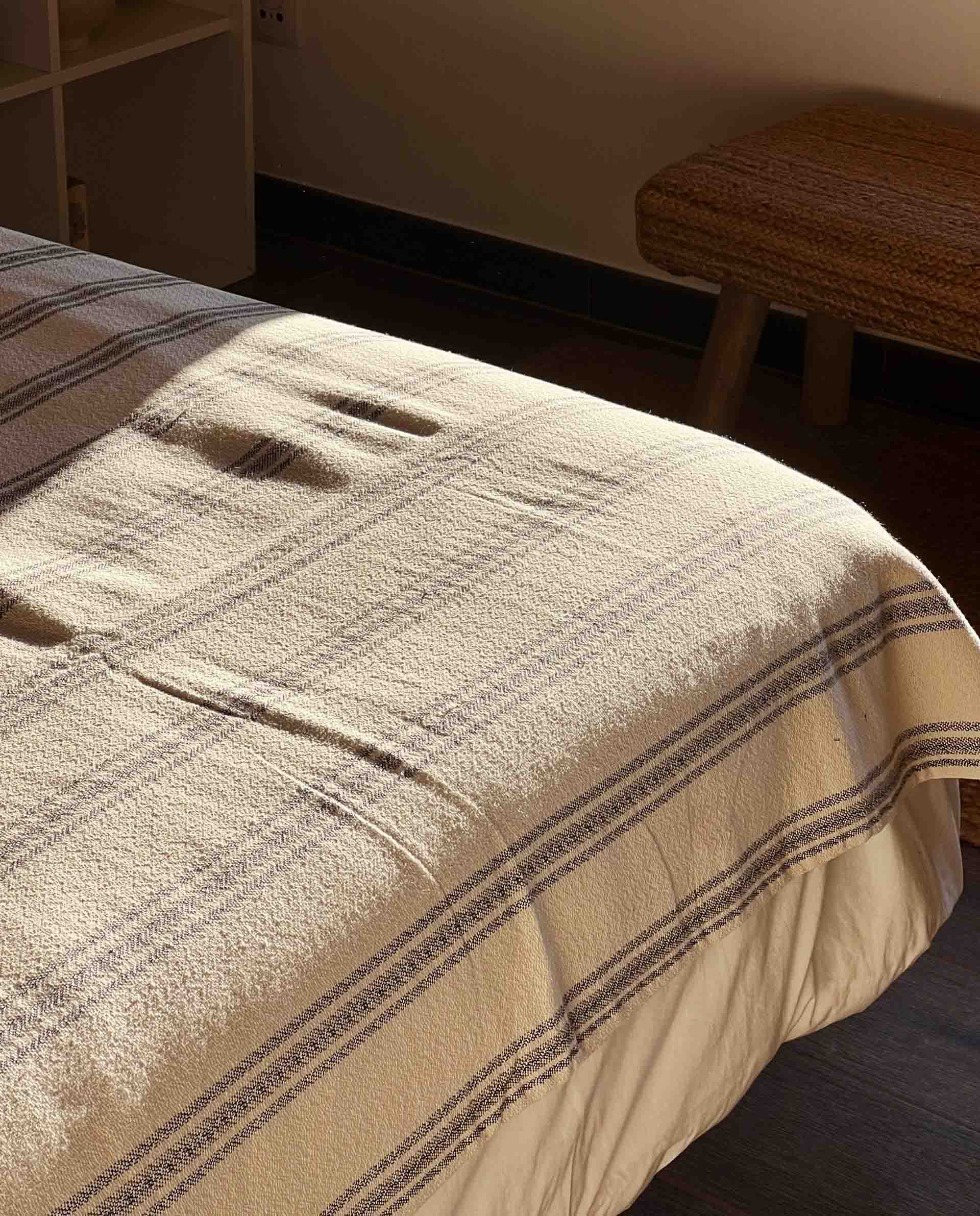 Couverture en coton bio