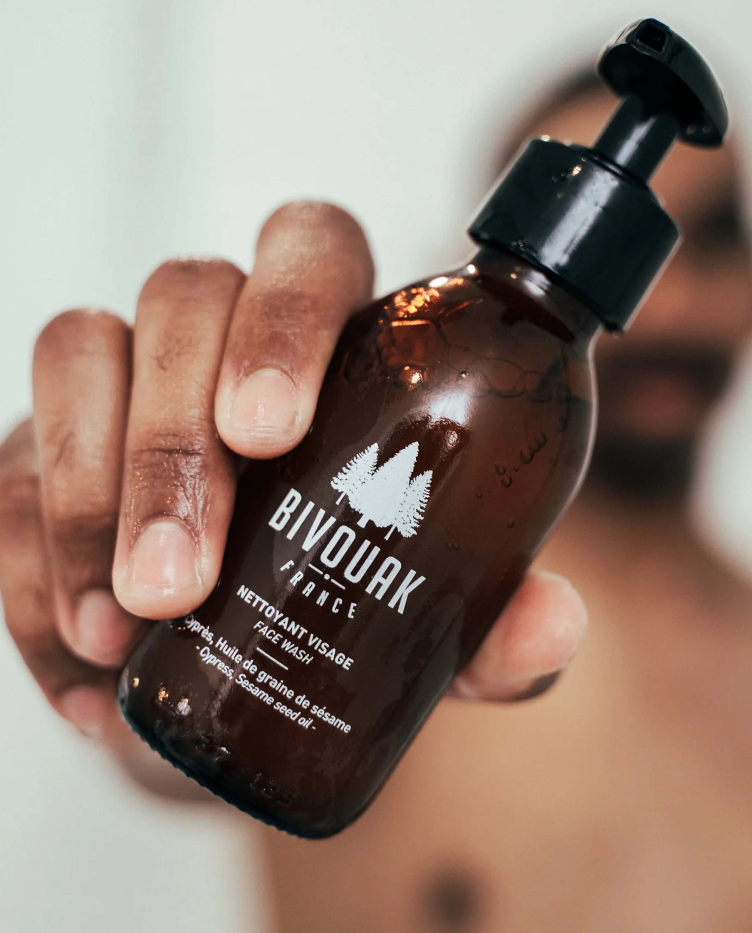 marché commun bivouak nettoyant visage homme naturel écologique biologique fabriqué en France