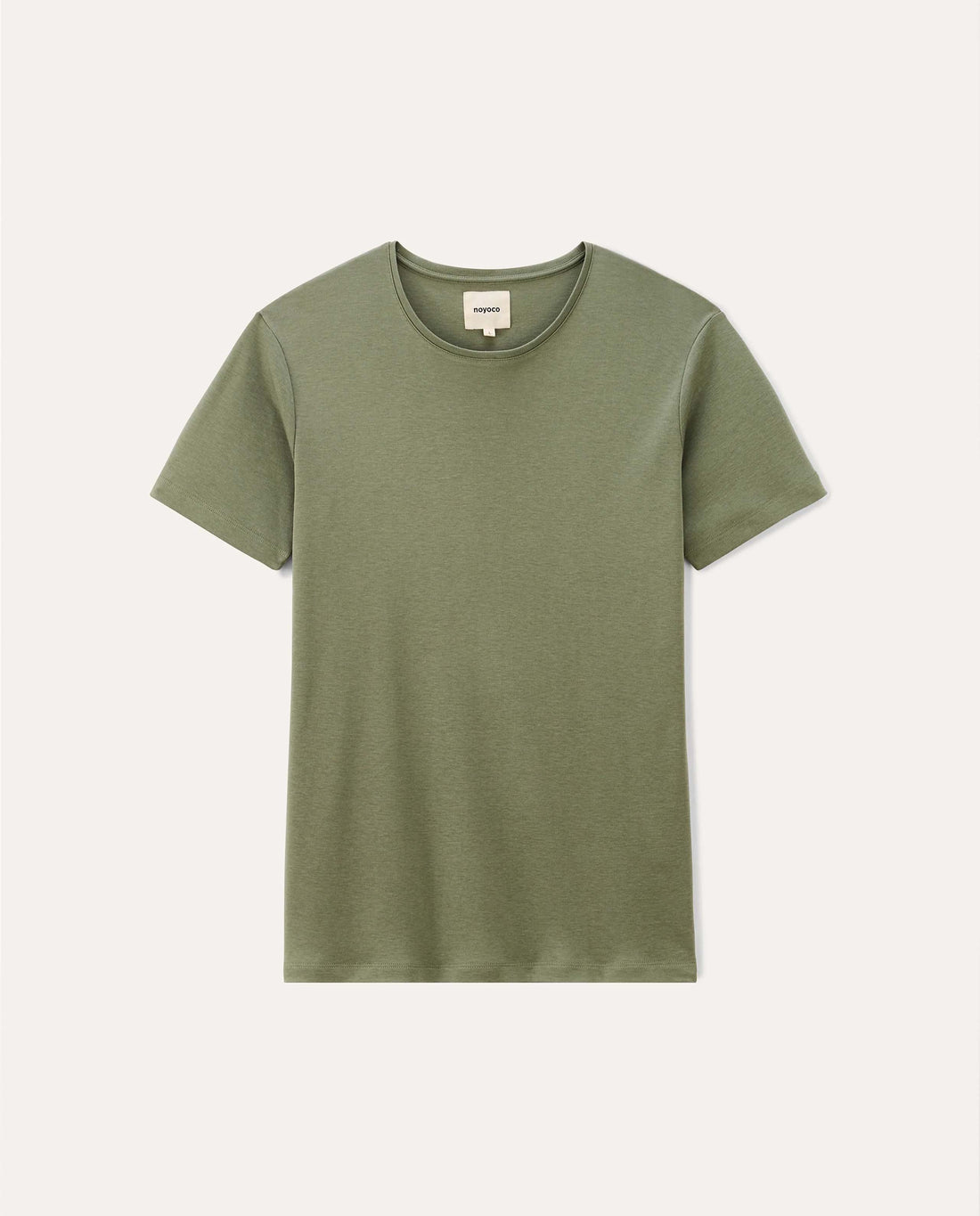 marché commun t-shirt en lyocell et coton bio vert noyoco