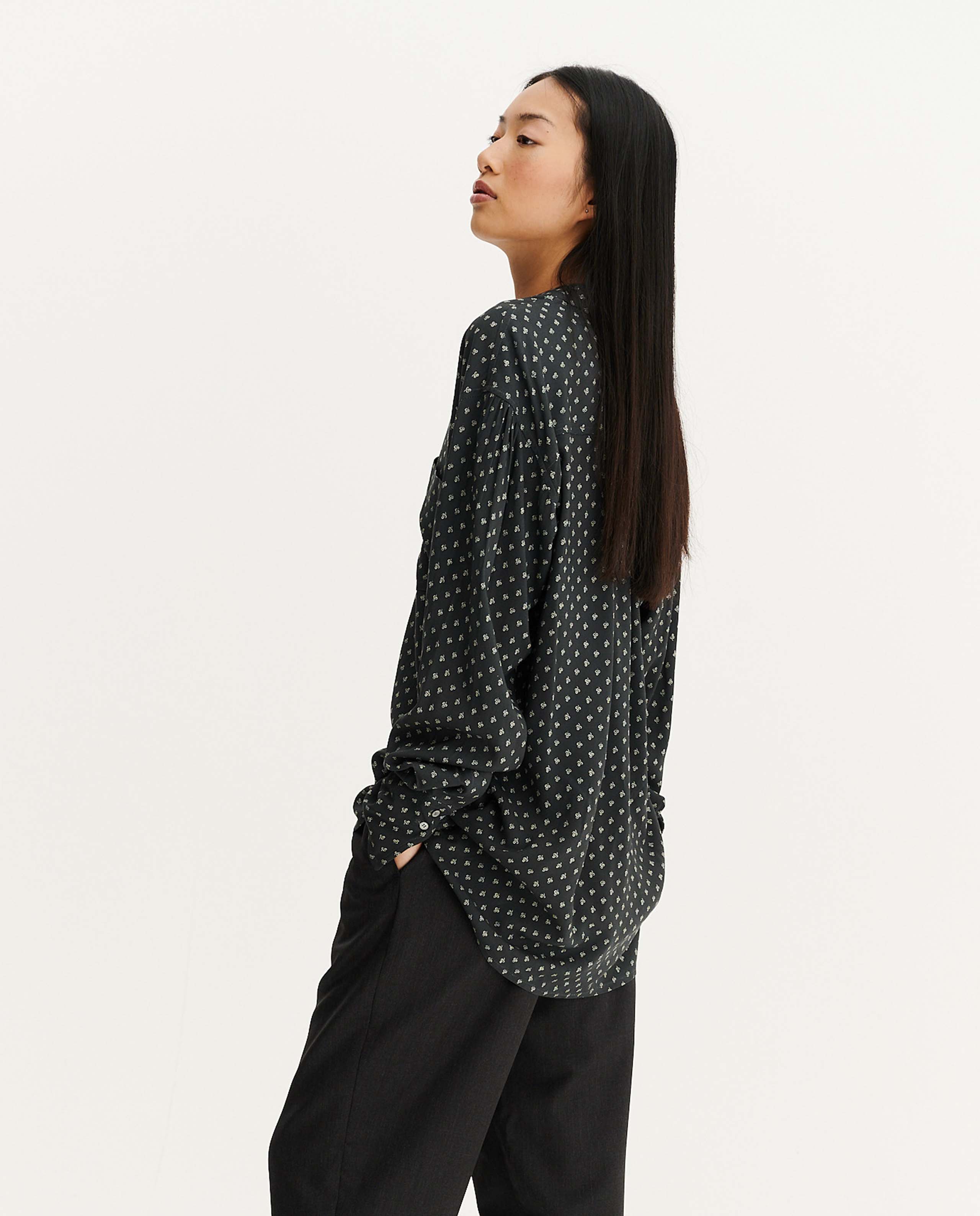 Chemise imprimée en viscose EcoVero™