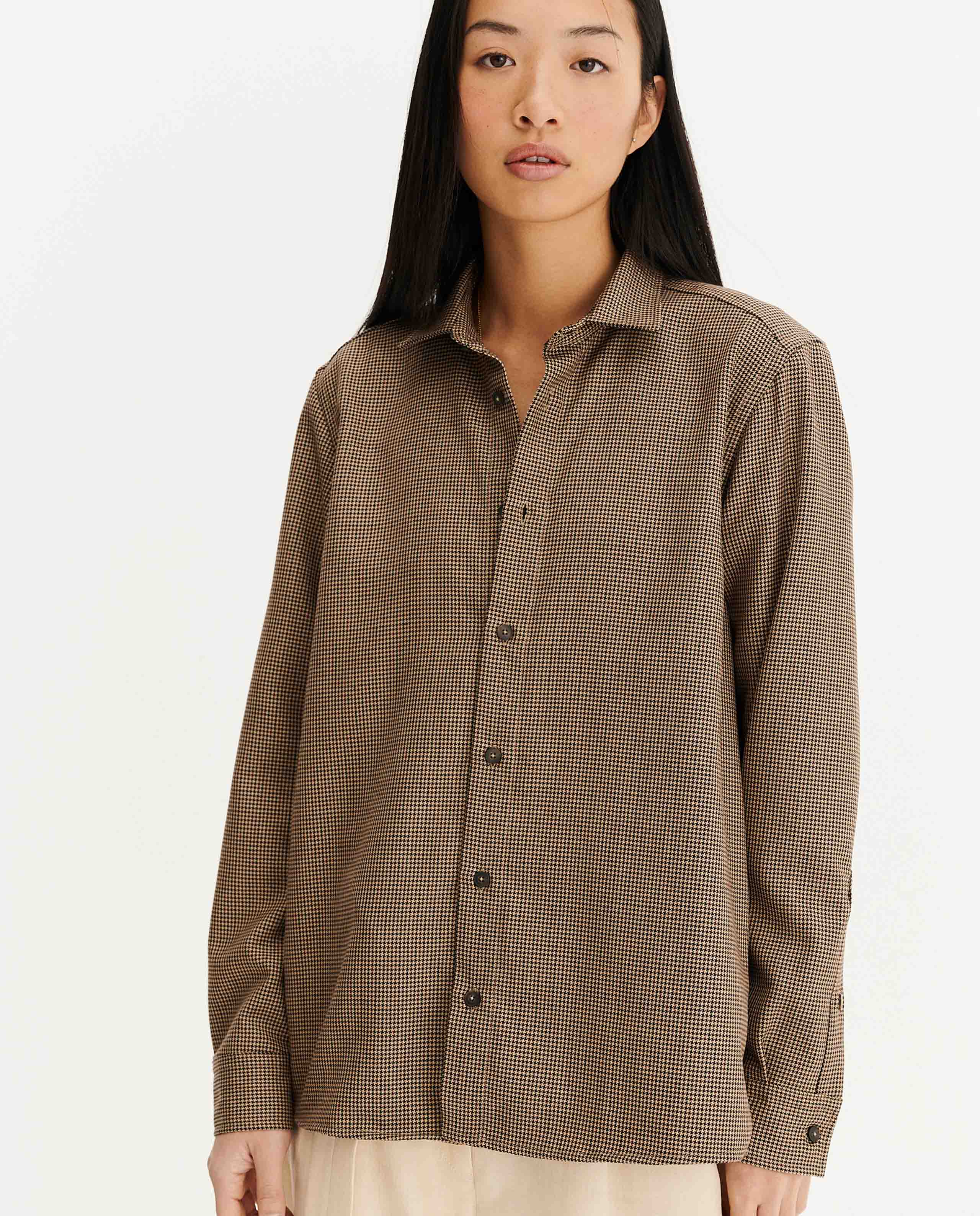 Chemise en laine vierge