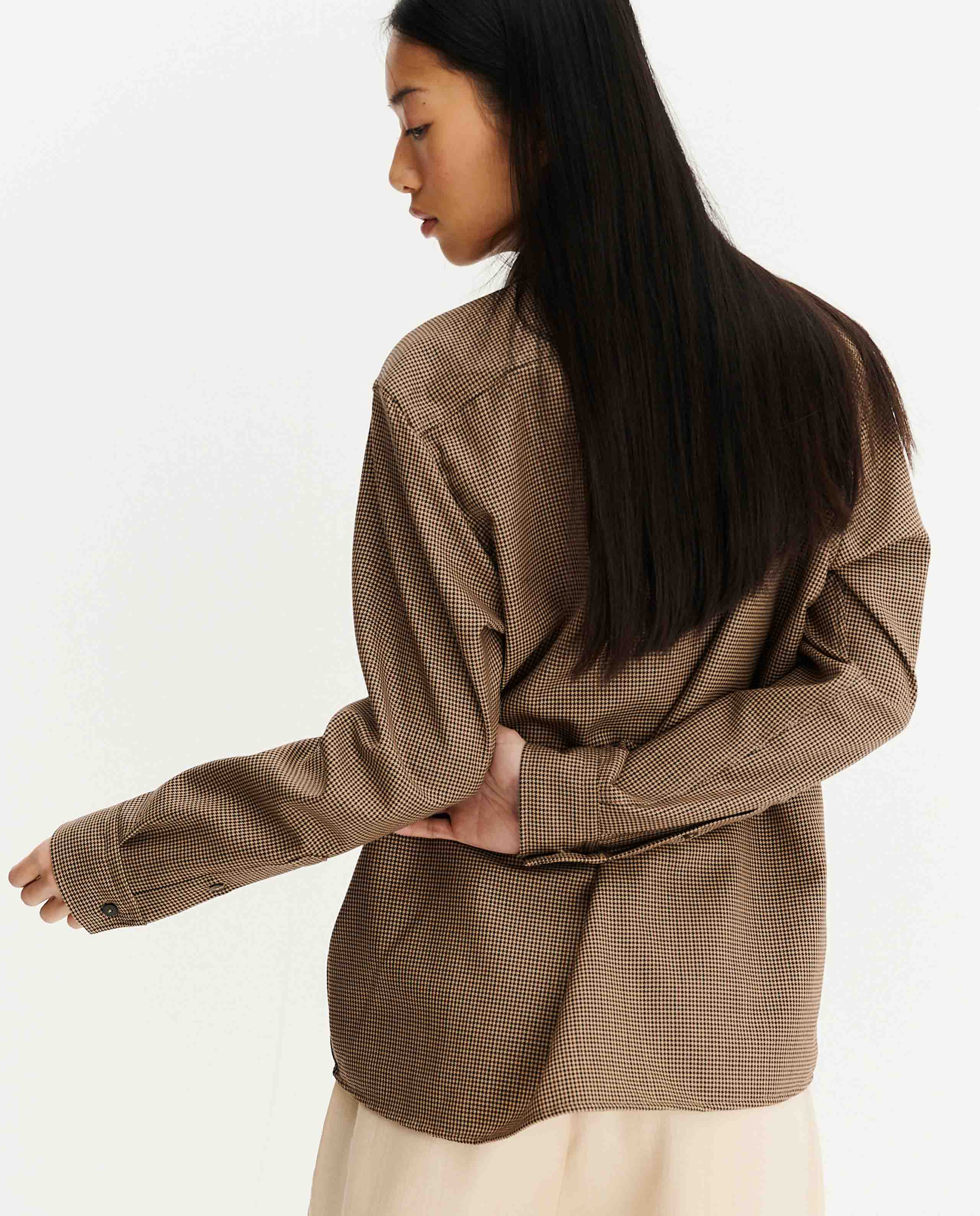 Chemise en laine vierge