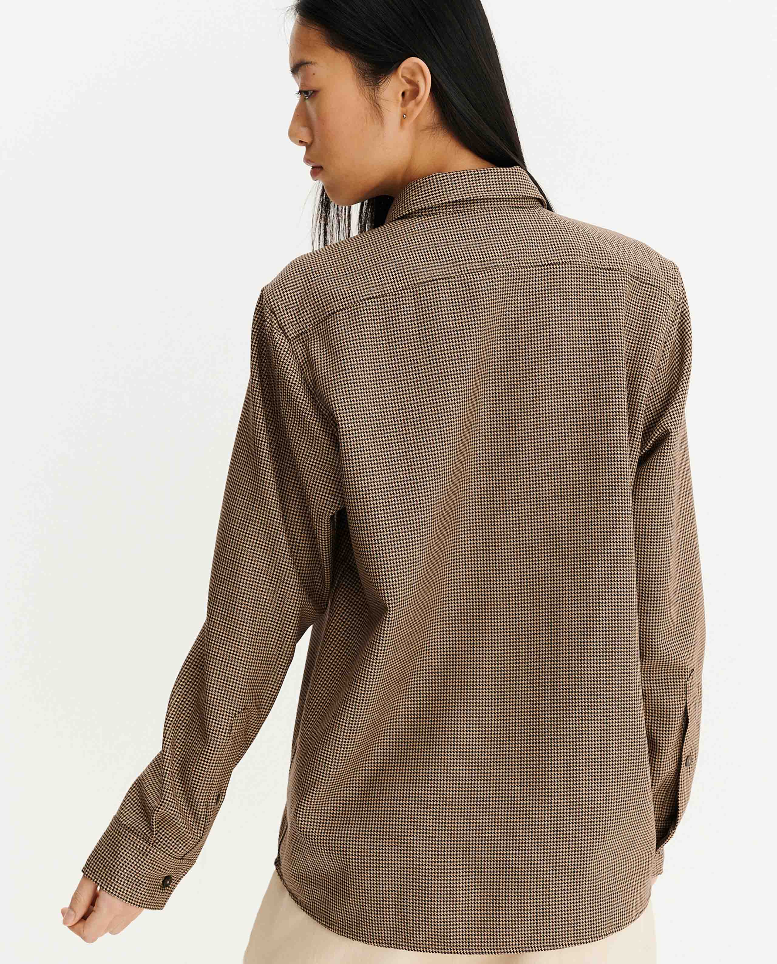 Chemise en laine vierge