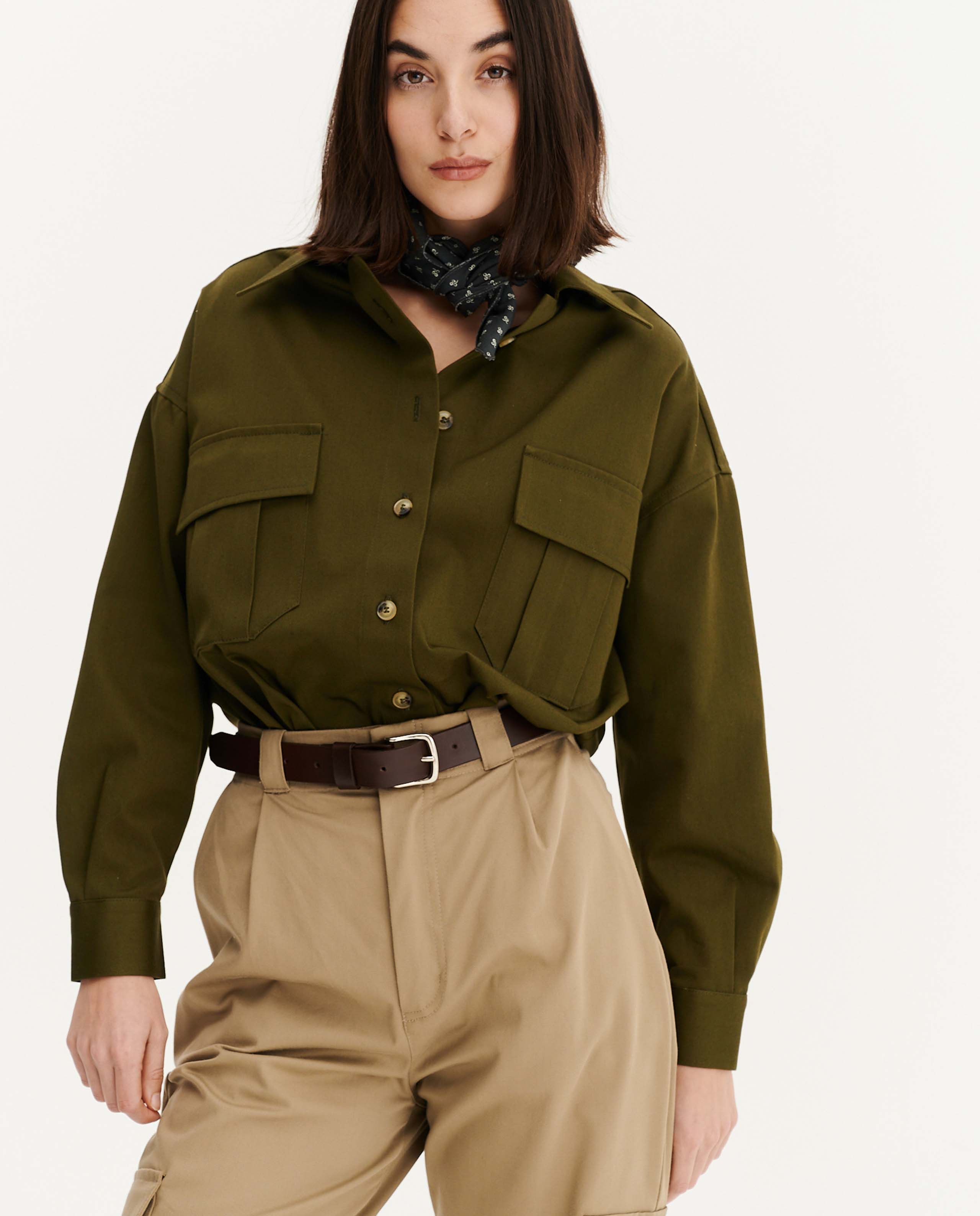 Surchemise en coton upcyclé