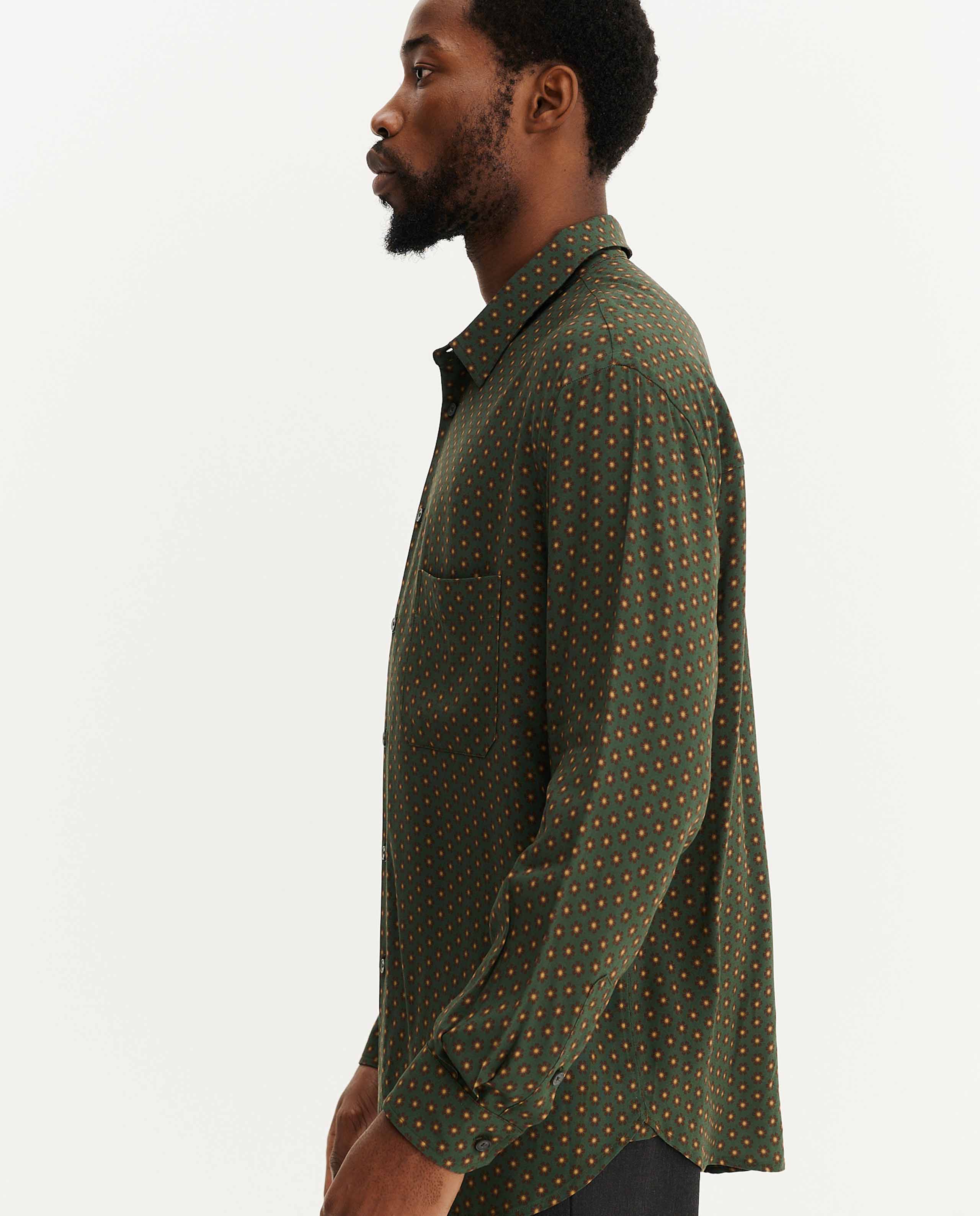 Chemise imprimée en viscose EcoVero™