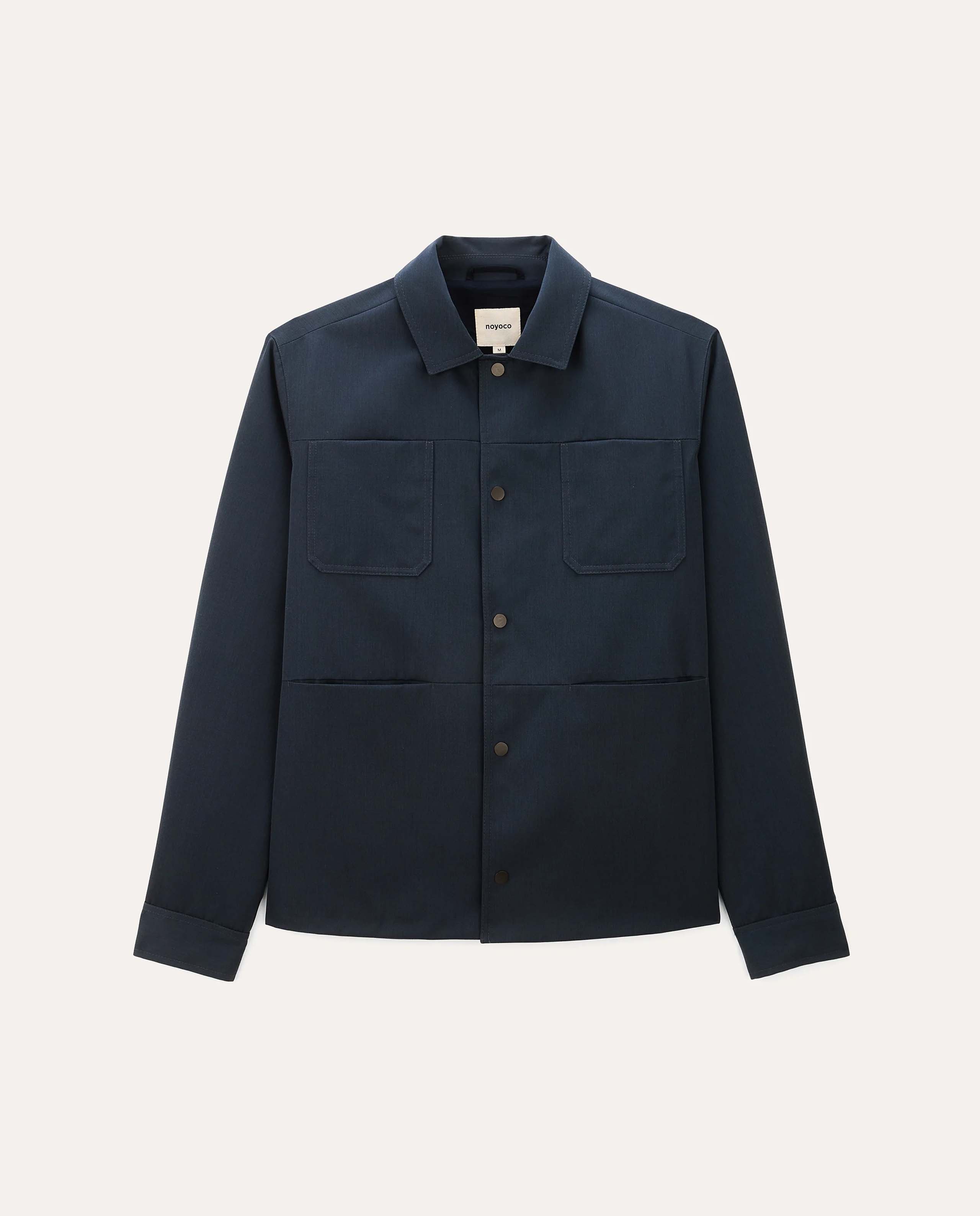 marché commun veste de travail bleu carbone noyoco