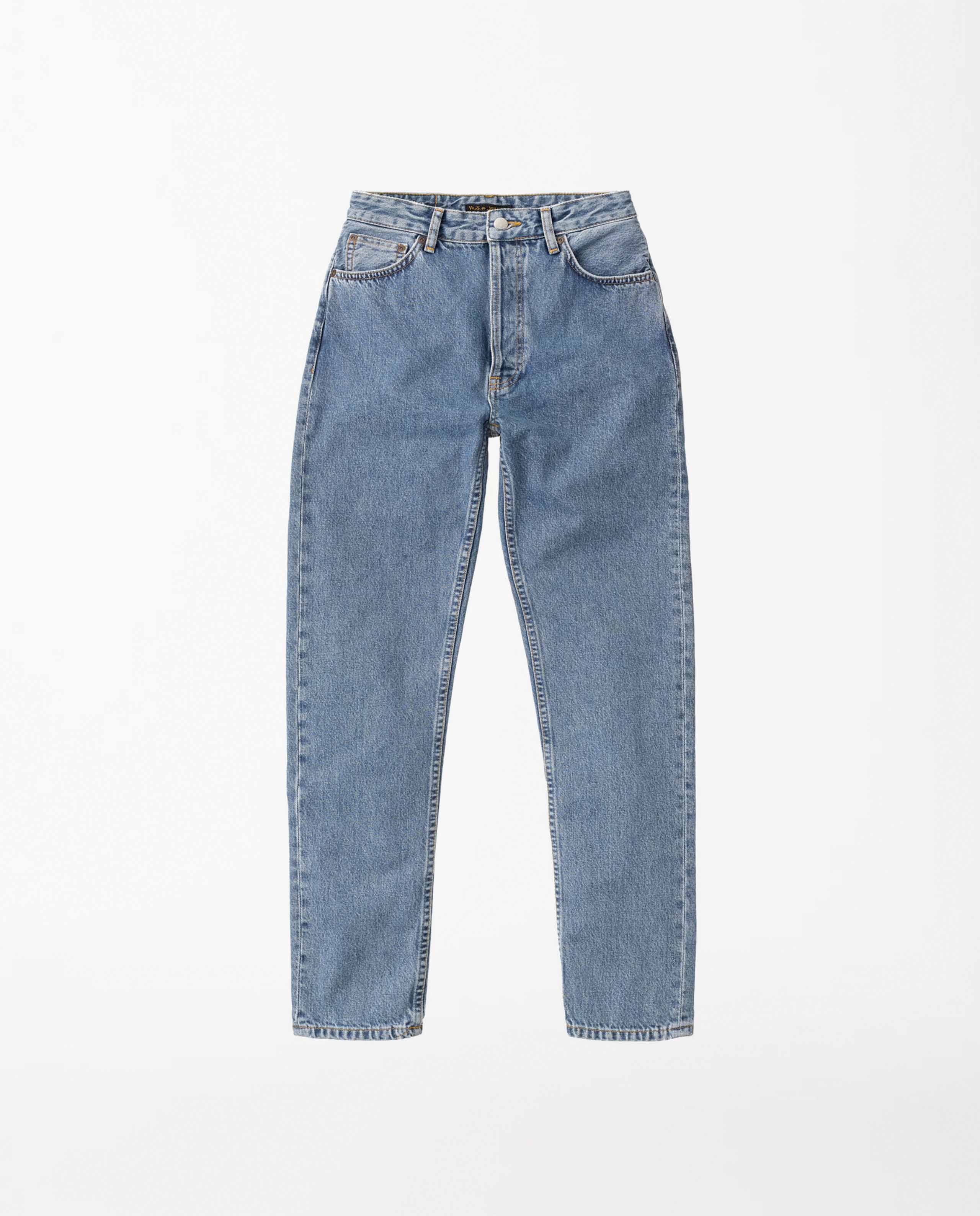 Marché Commun Jean mom en coton bio Breezy Britt Simply Blue Nudie Jeans