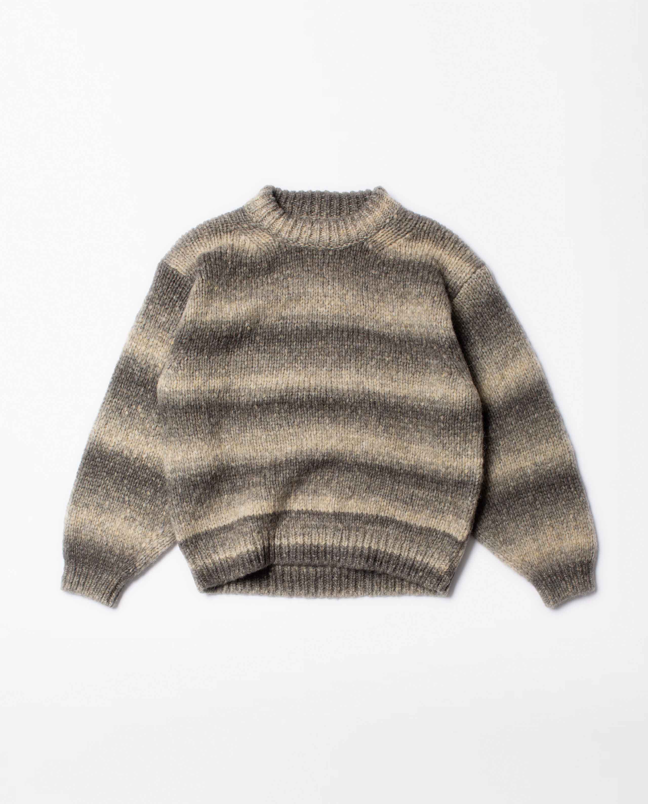 marché commun pull rayé en laine et alpaga nudie jeans