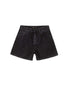 marché commun nudie jeans femme short jean denim maeve black sun