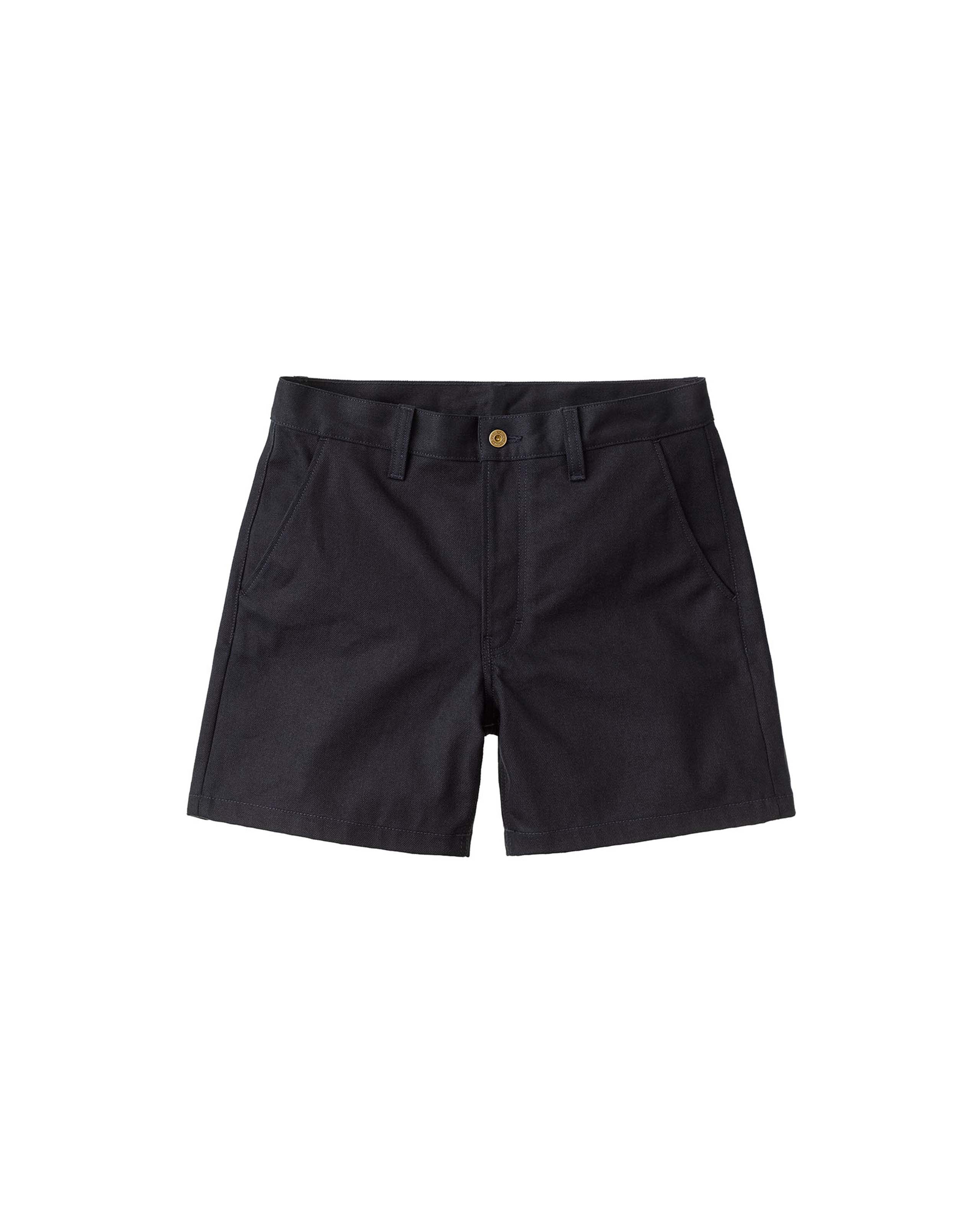 marché commun nudie jeans homme short luke coton biologique bleu marine