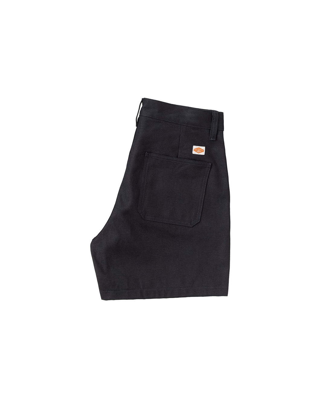 marché commun nudie jeans homme short luke coton biologique bleu marine
