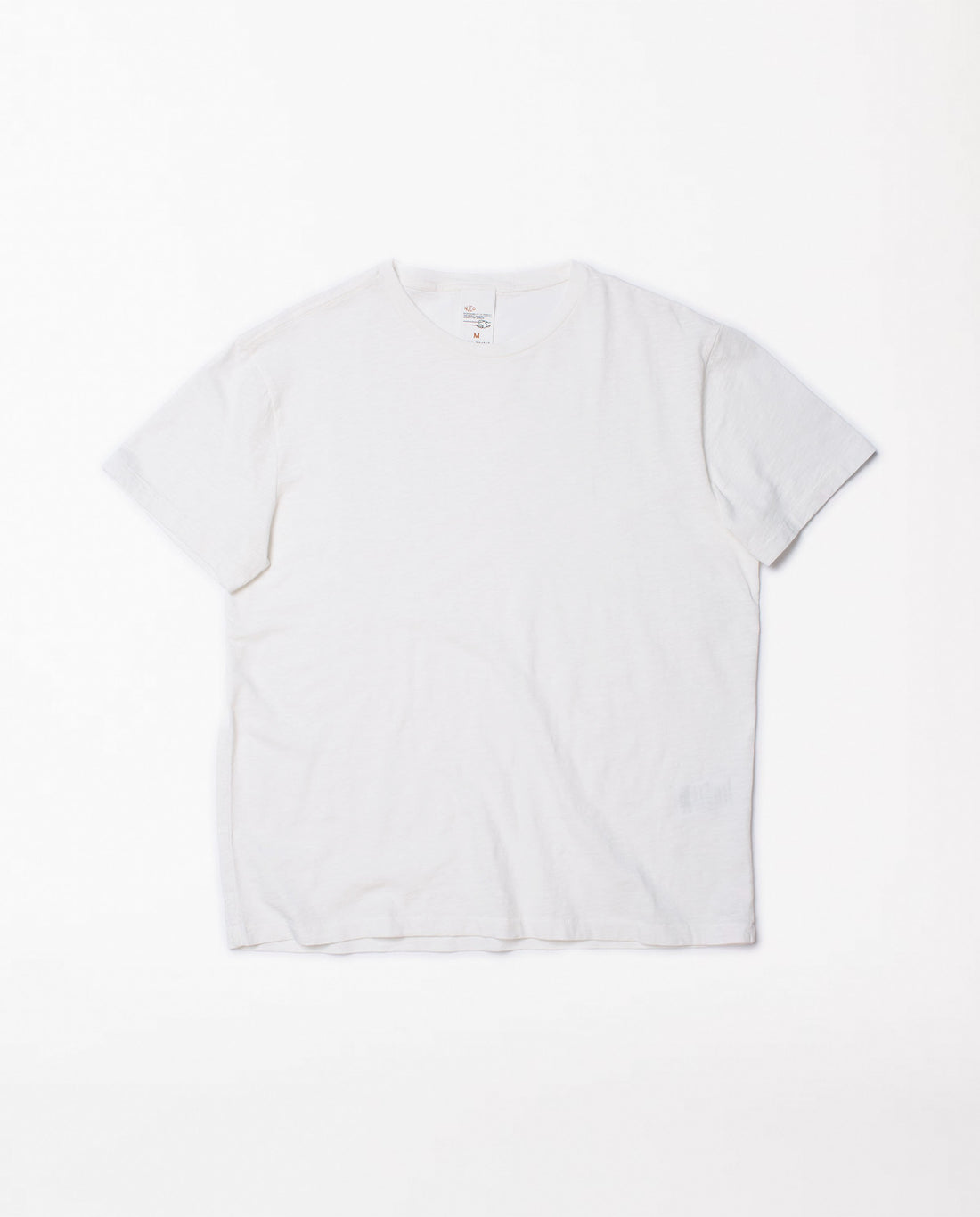 T-Shirt en coton flammé bio
