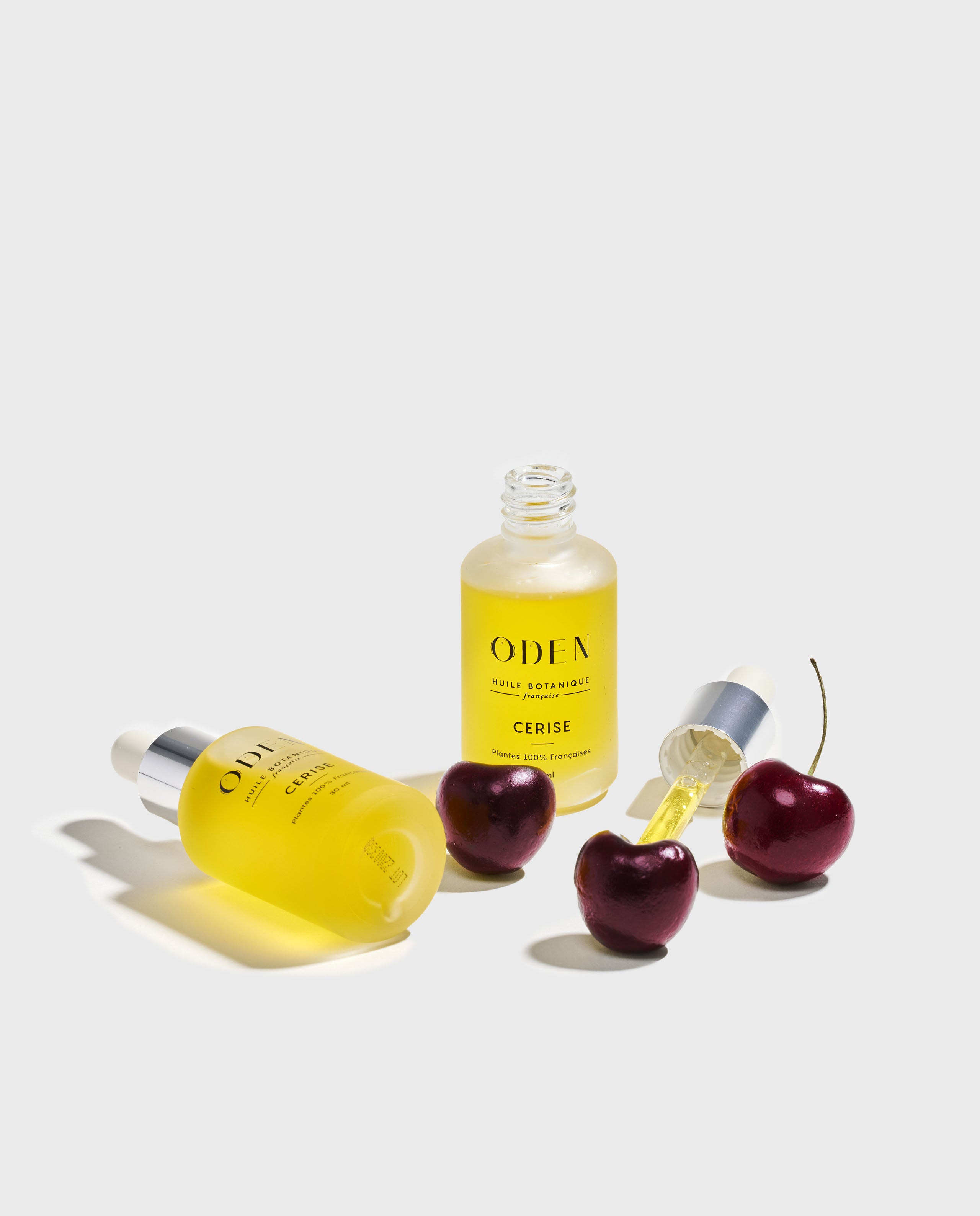 Huile botanique visage de cerise française