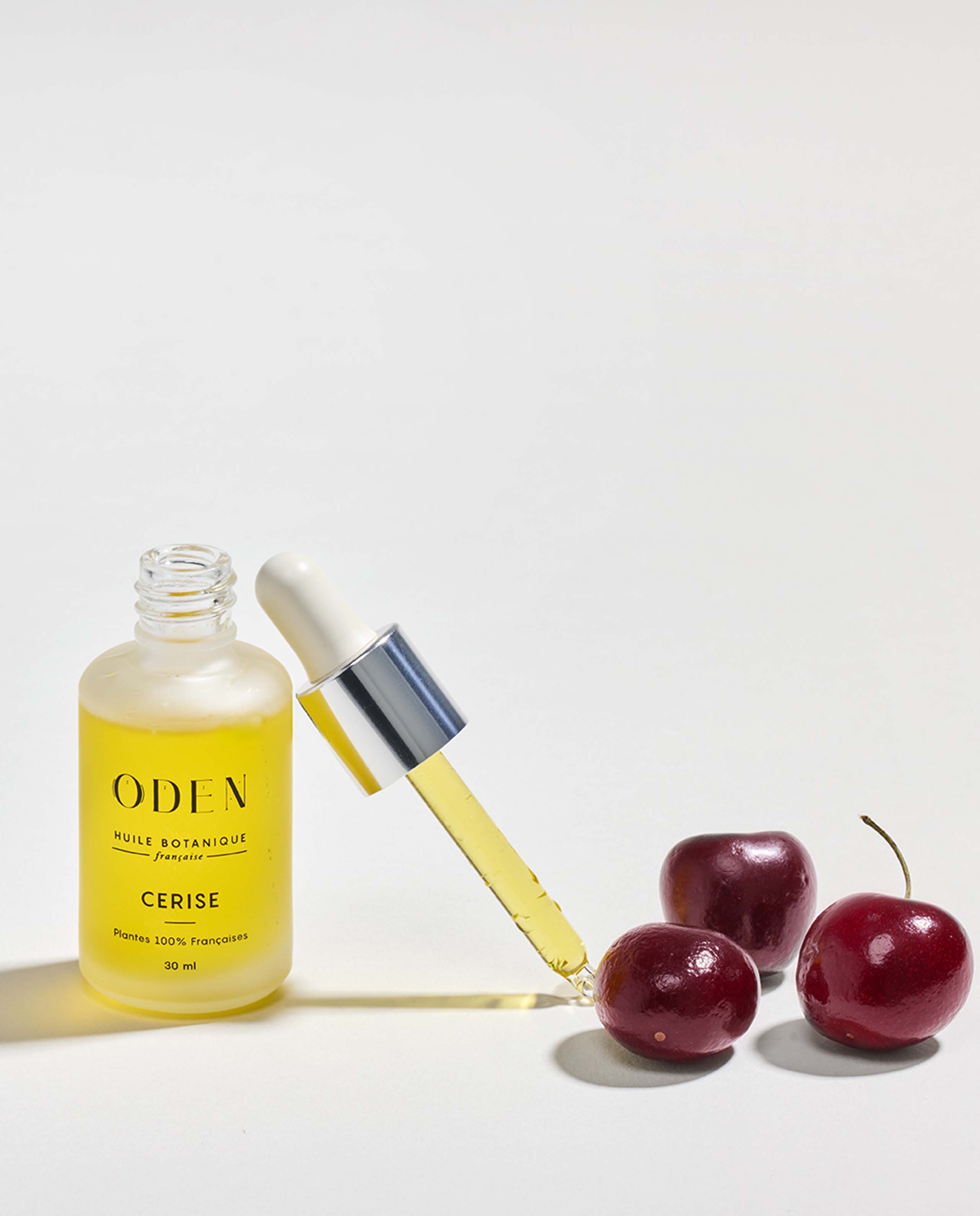 Huile botanique visage de cerise française