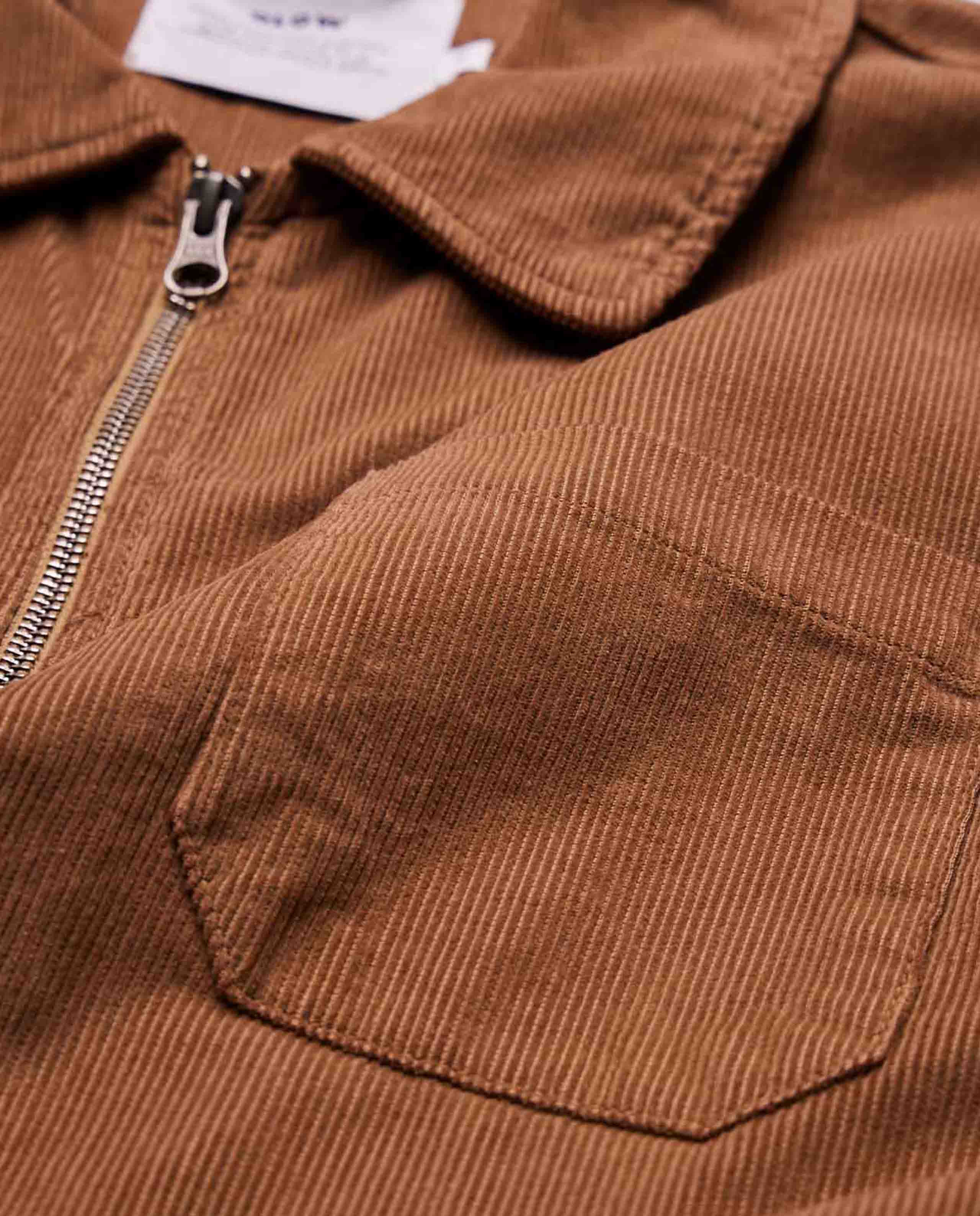 marché commun veste en velours côtelé bio taupe olow