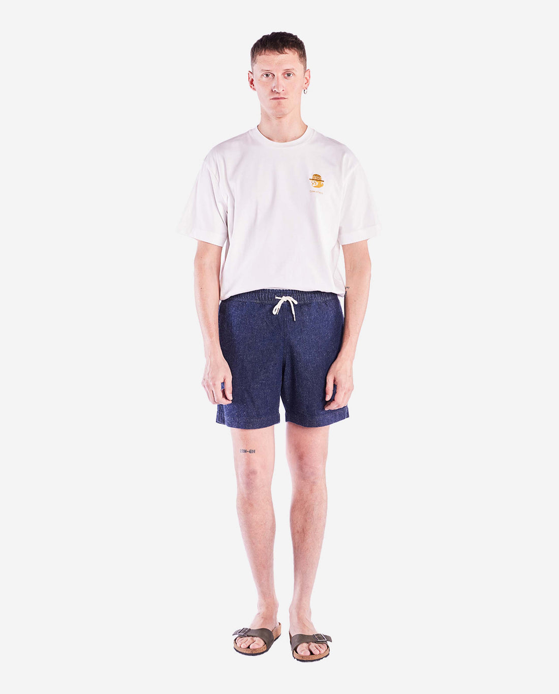 marché commun short en denim bio recyclé olow