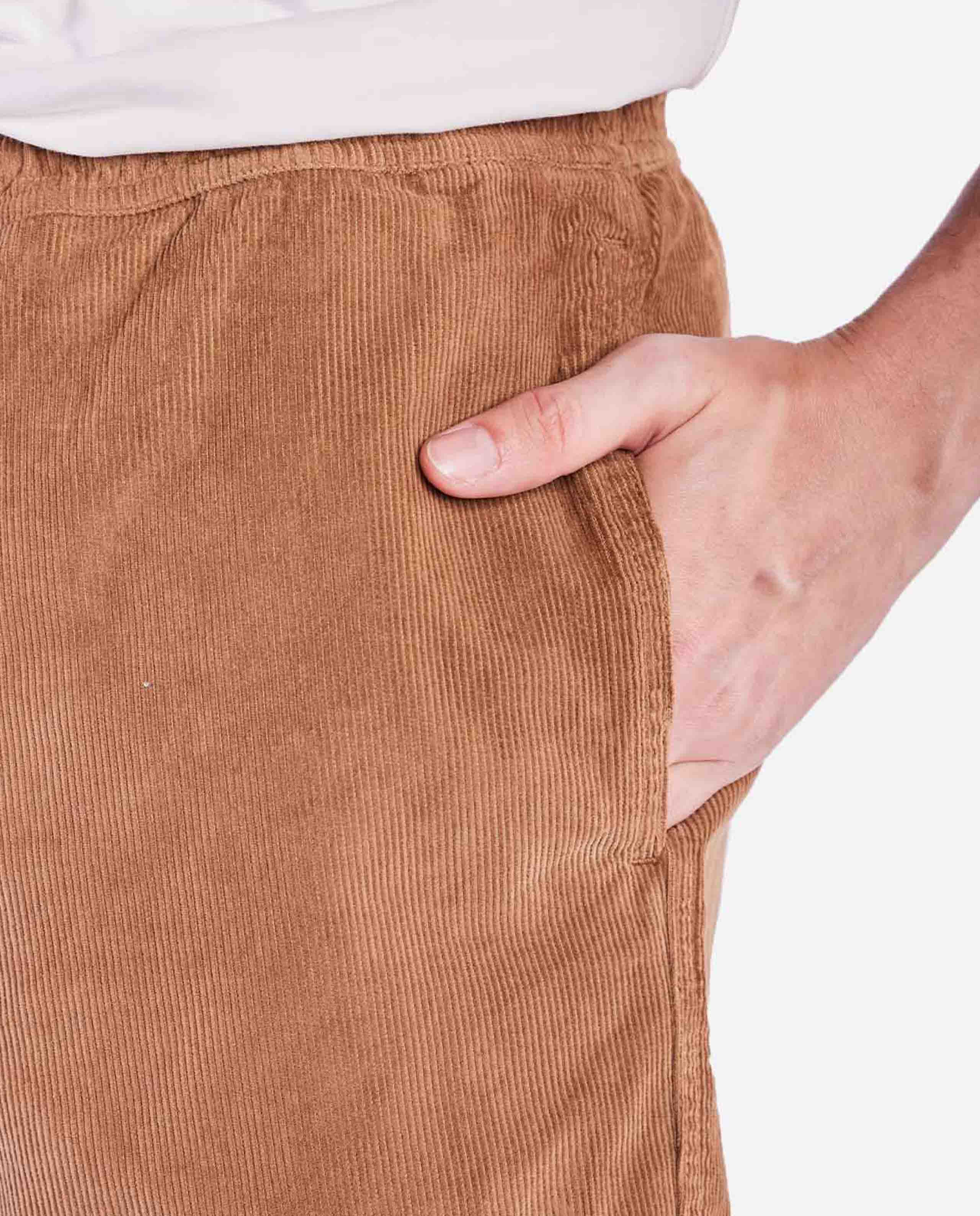 marché commun short en velours cotele bio taupe olow