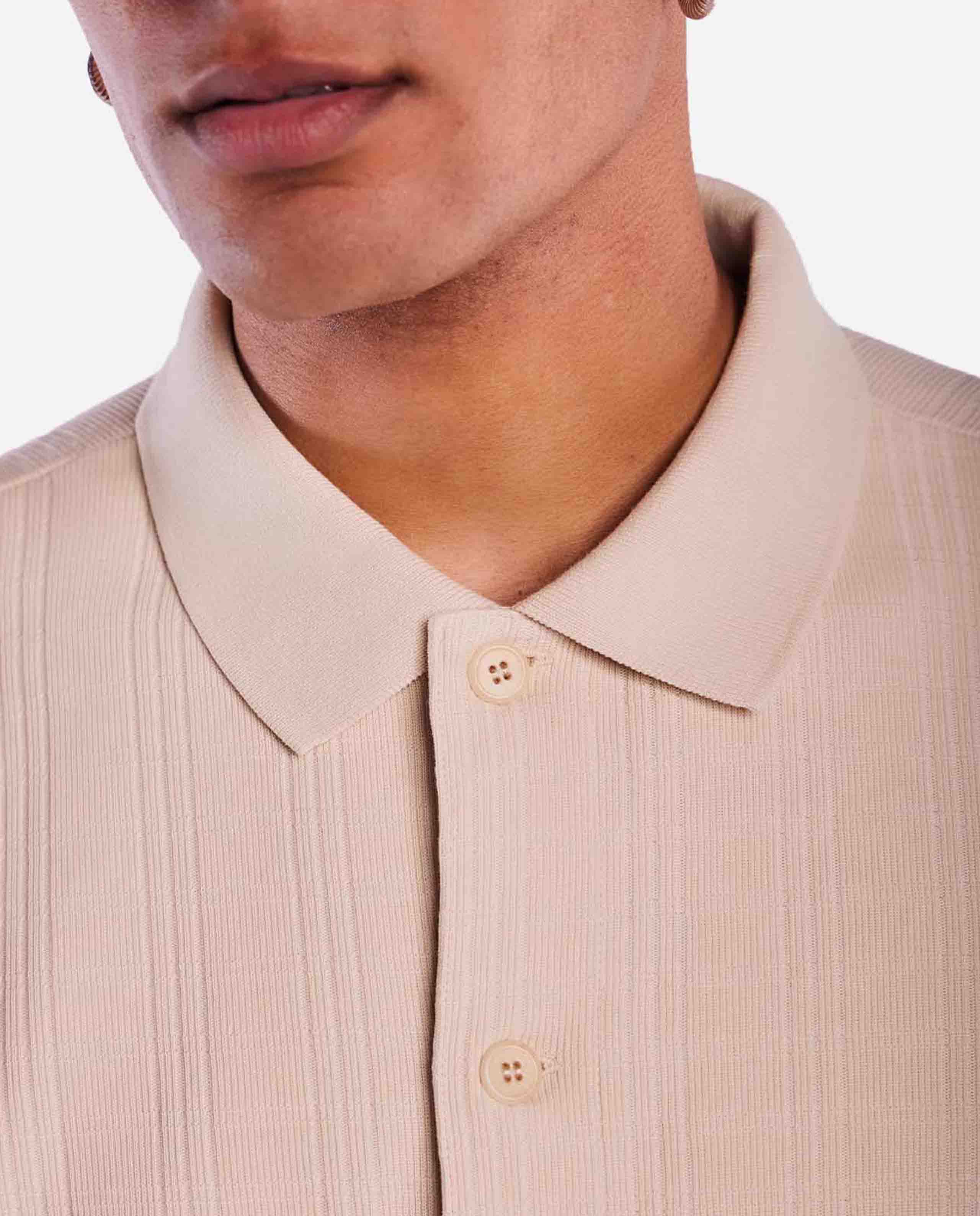 marché commun polo en coton bio cotele beige olow
