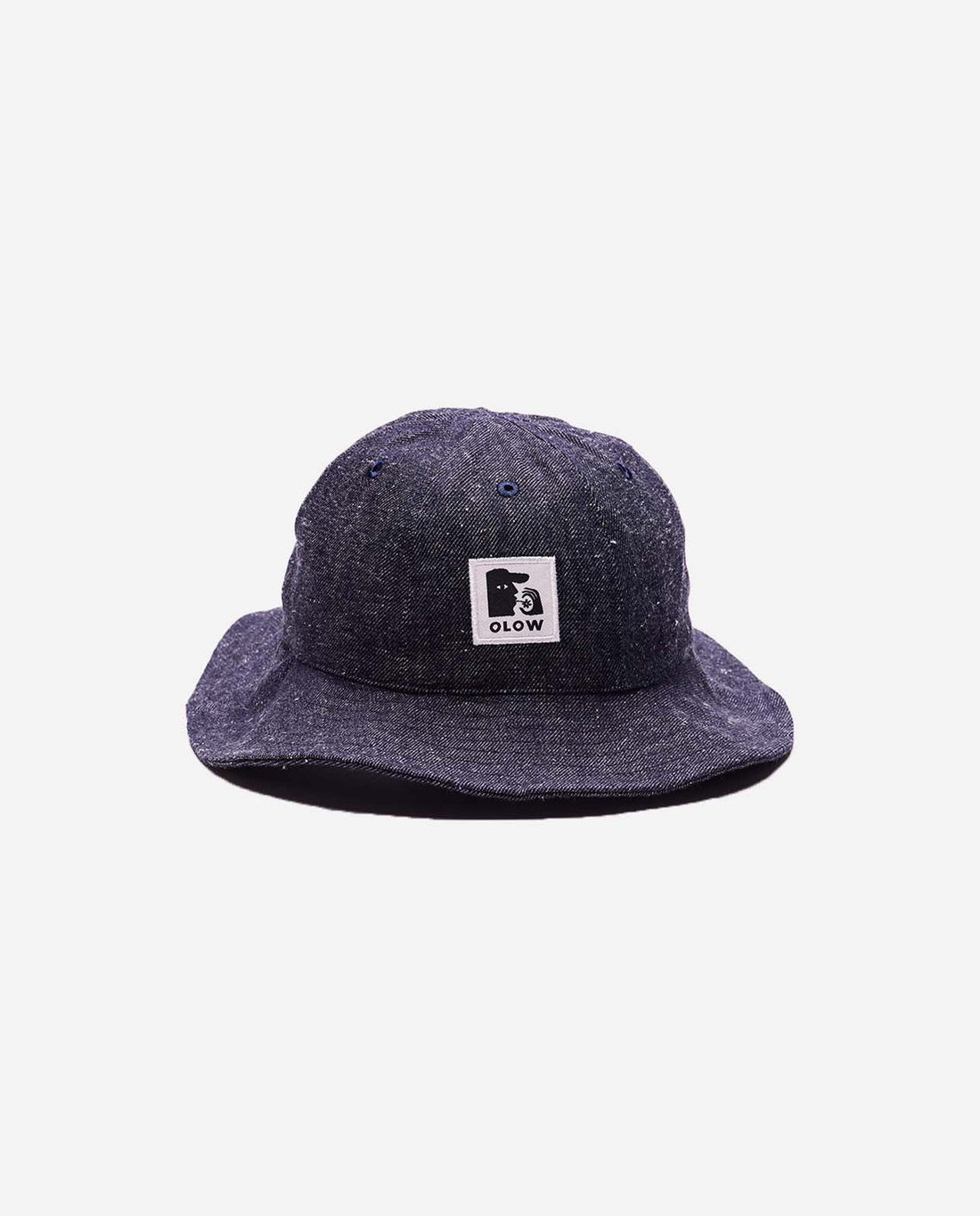 marché commun bob brodé en denim cotele bio olow
