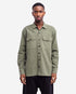 marché commun chemise en velours cotele bio vert olive olow