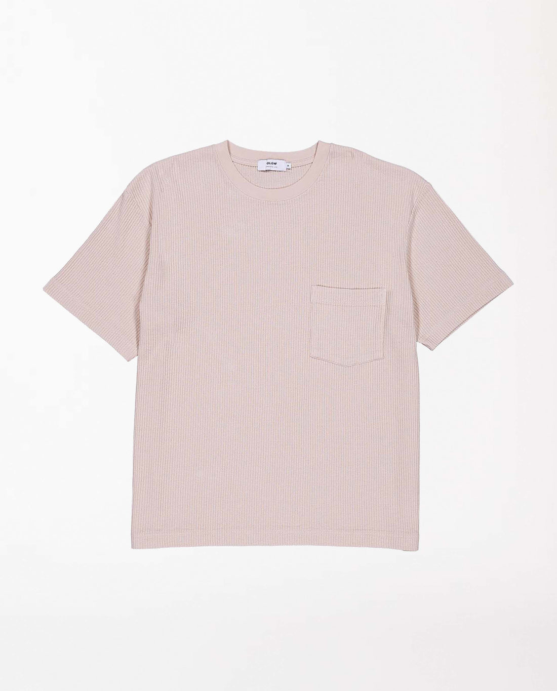 marché commun tshirt loose cotele creme olow