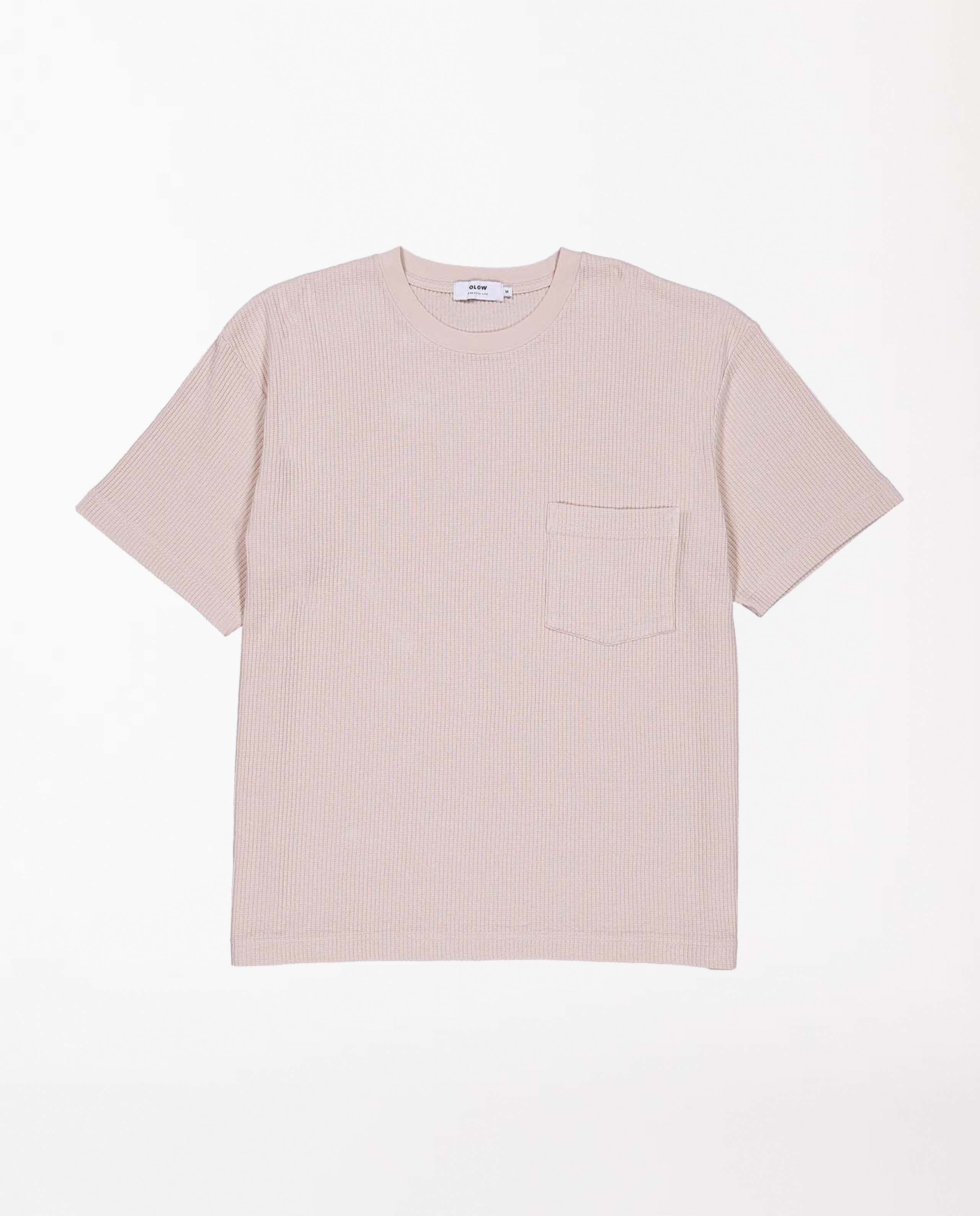 marché commun tshirt loose cotele creme olow