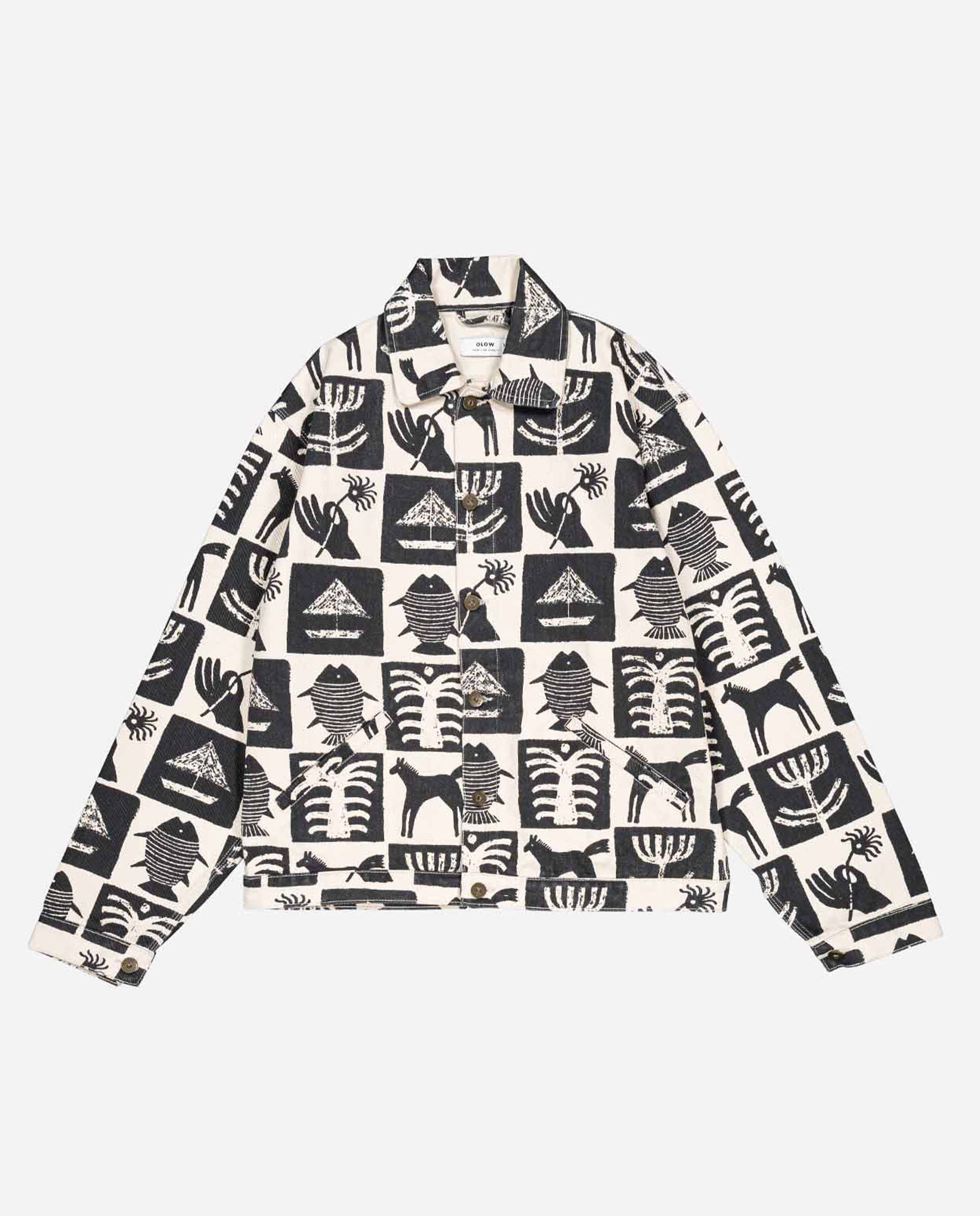 marché commun veste en coton bio bicolore olow