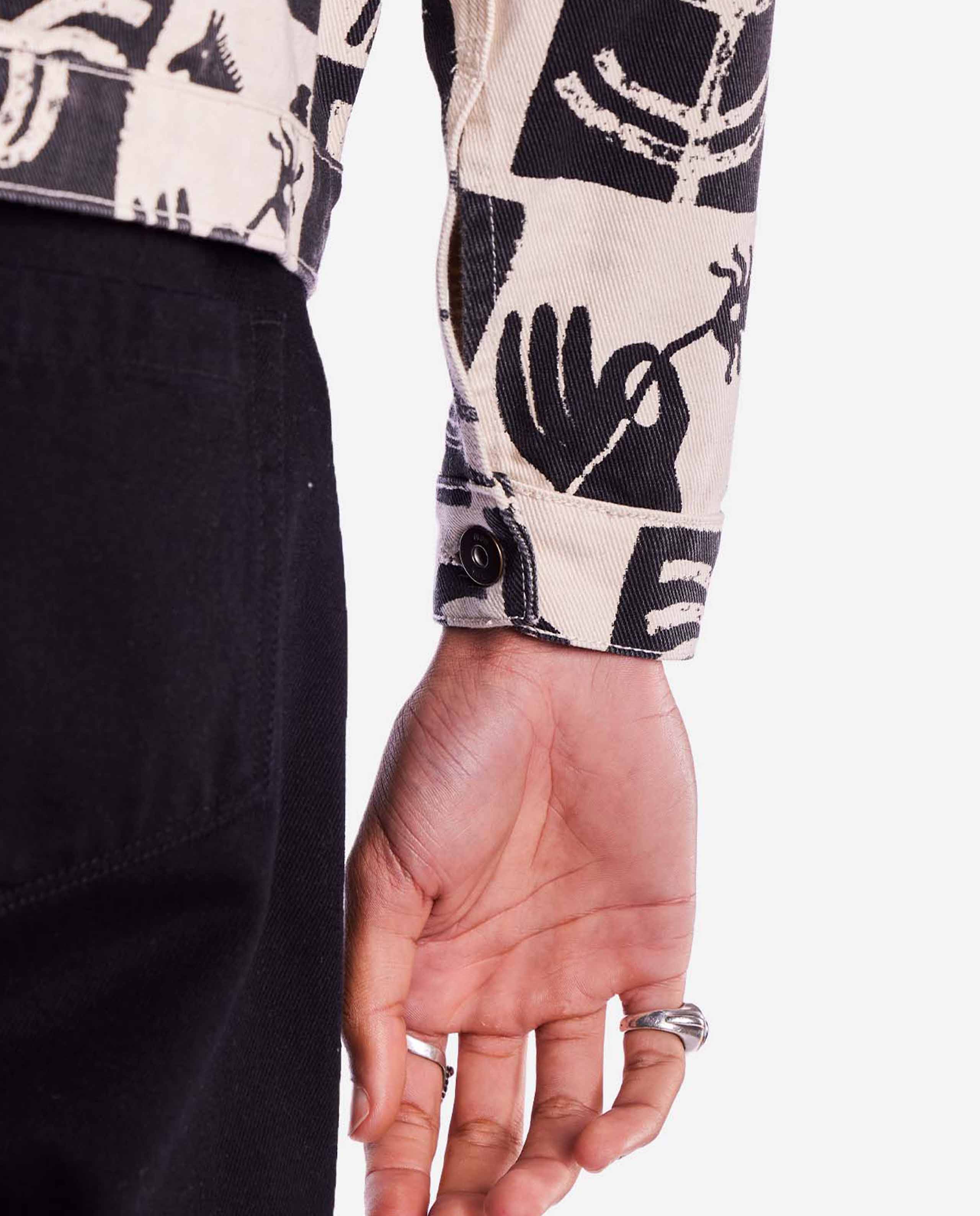 marché commun veste en coton bio bicolore olow