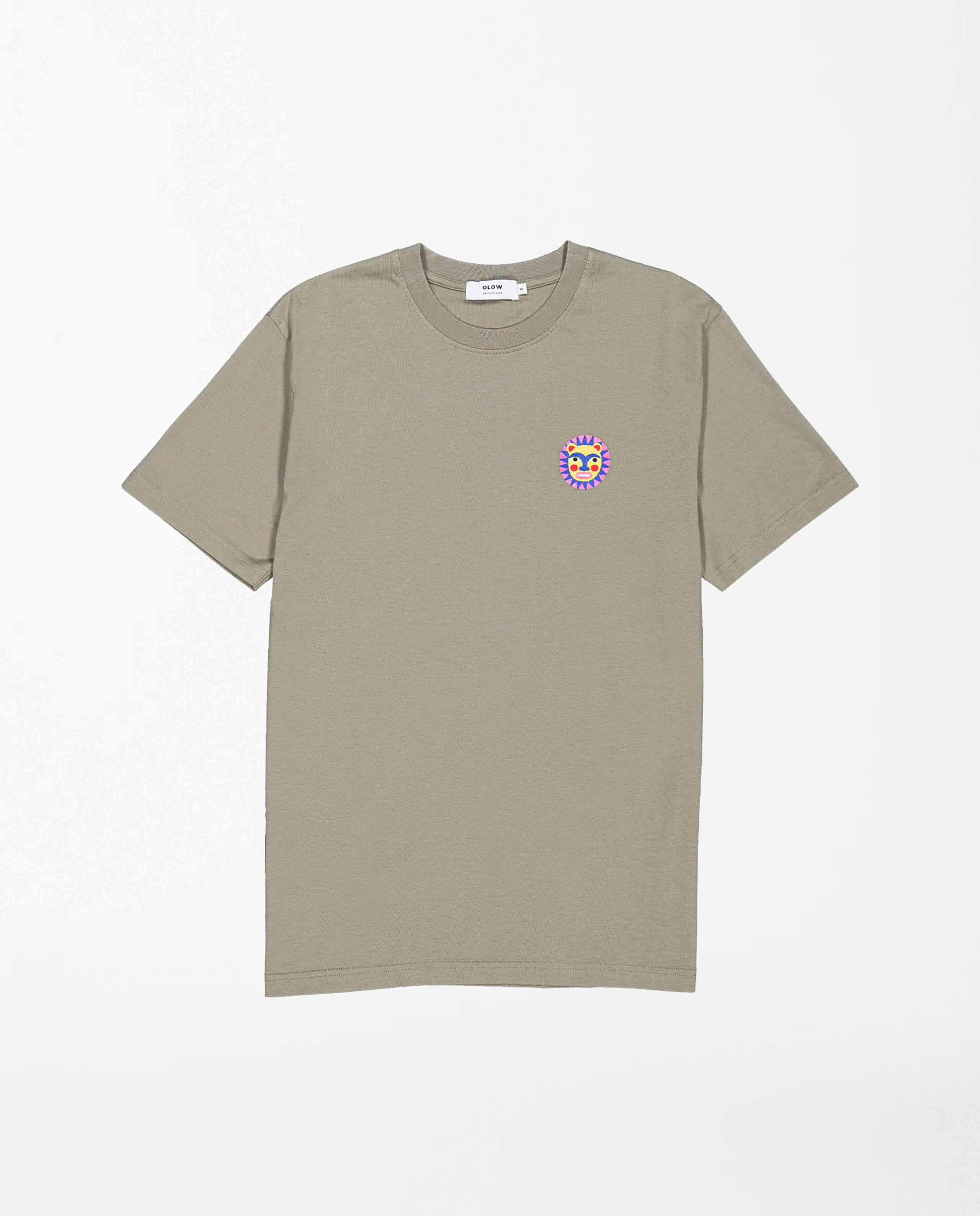 marché commun tshirt imprimé en coton bio argile olow