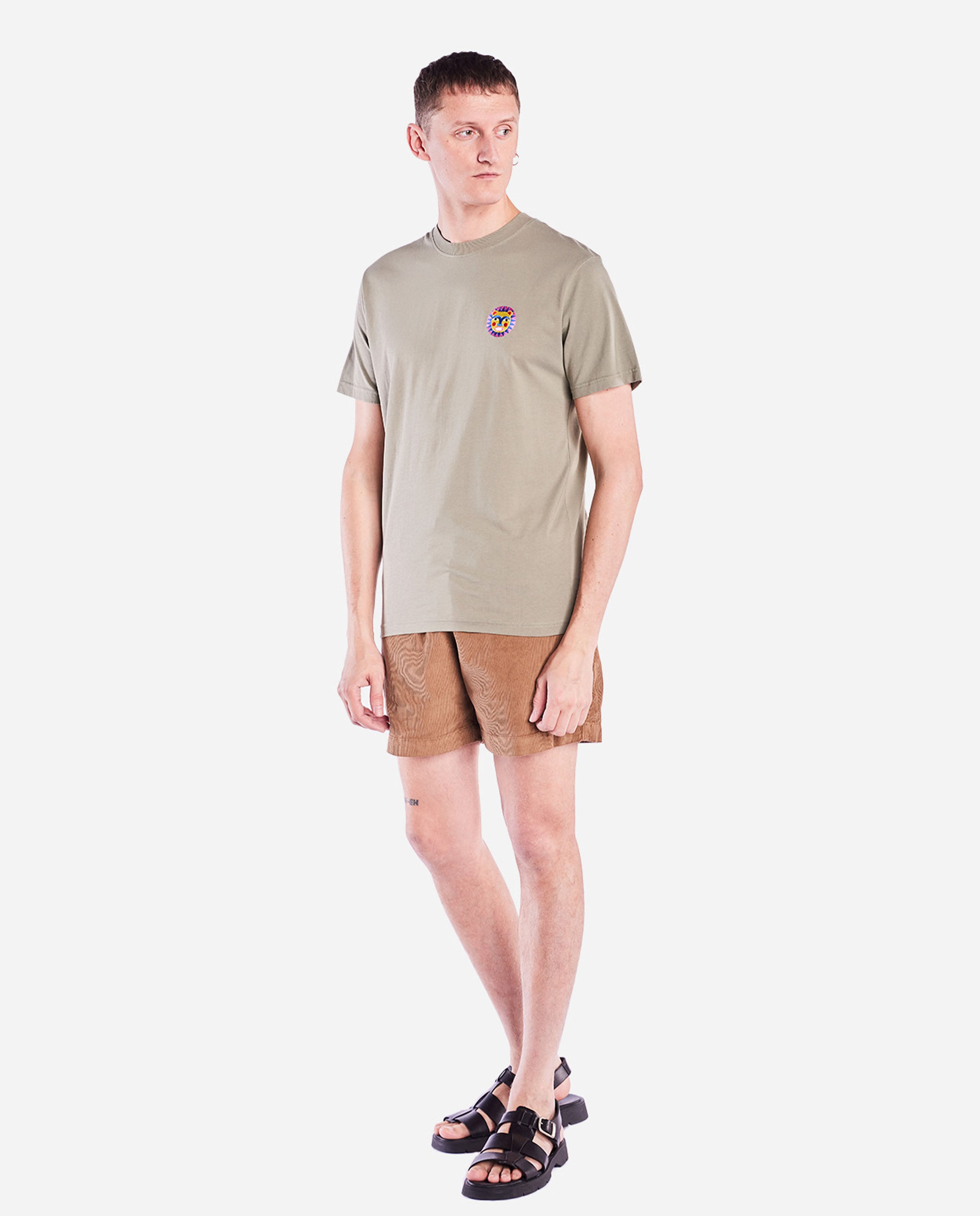 marché commun tshirt imprimé en coton bio argile olow