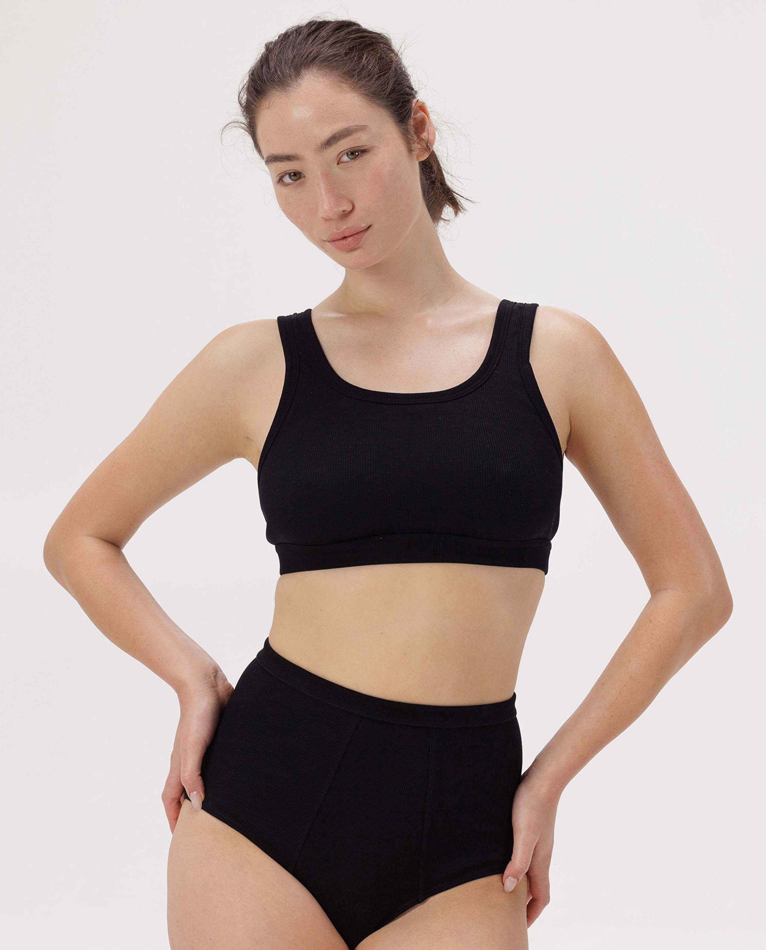 Marché Commun Organic Basics Brassière Noire
