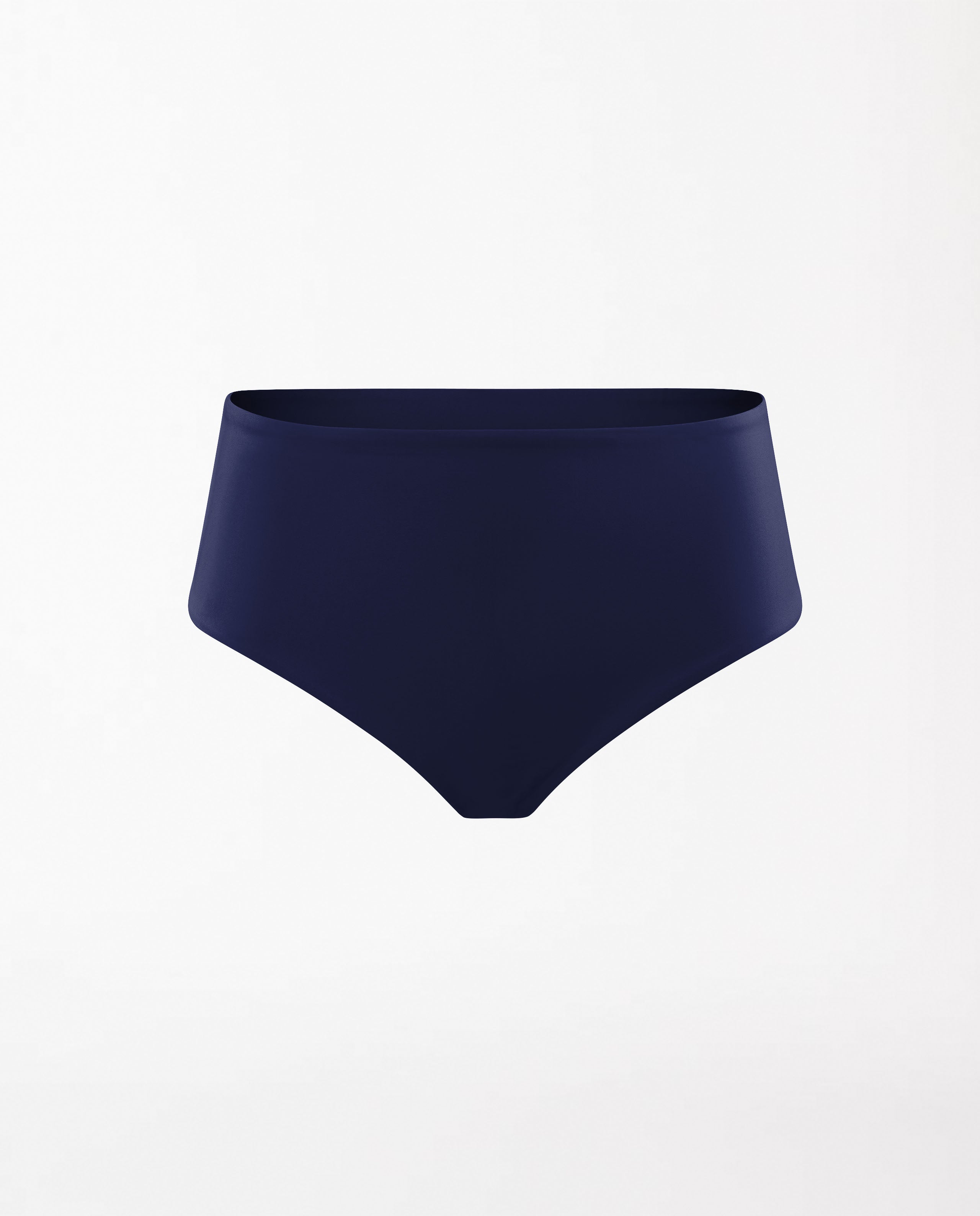 marché commun oy surf culotte maillot de bain taille haute recyclée bleu marine