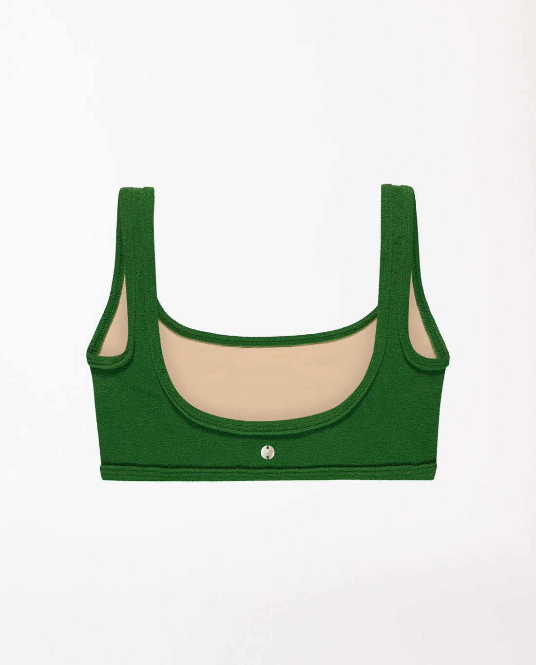 marché commun oy surf haut de maillot de bain femme recyclé en éponge vert