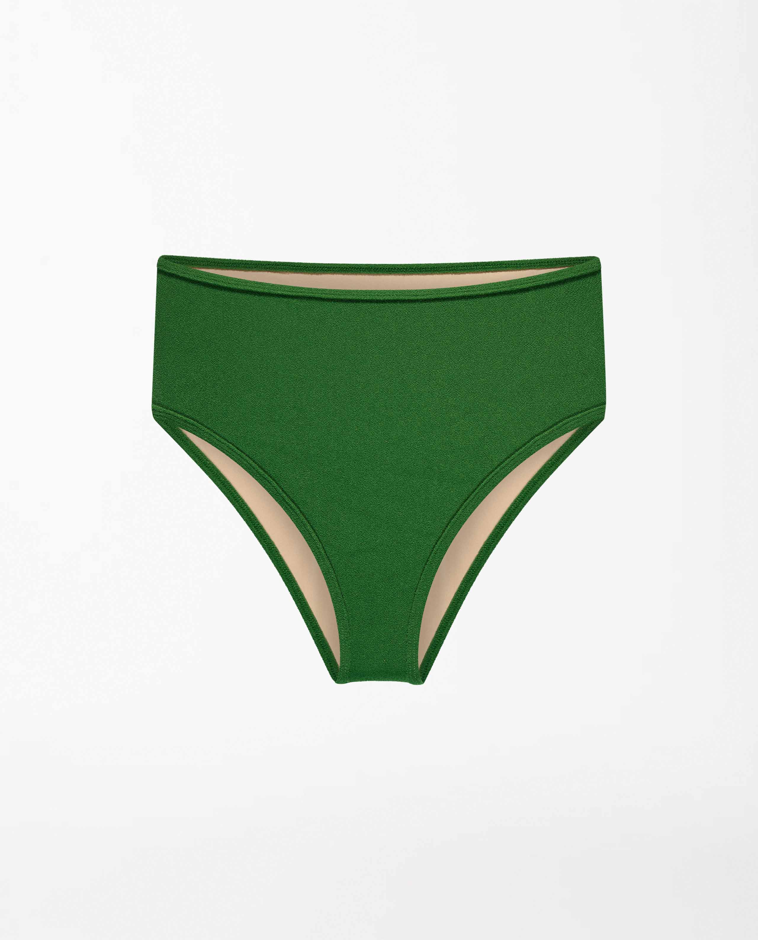 marché commun oy surf bas de maillot de bain femme recyclé en éponge vert