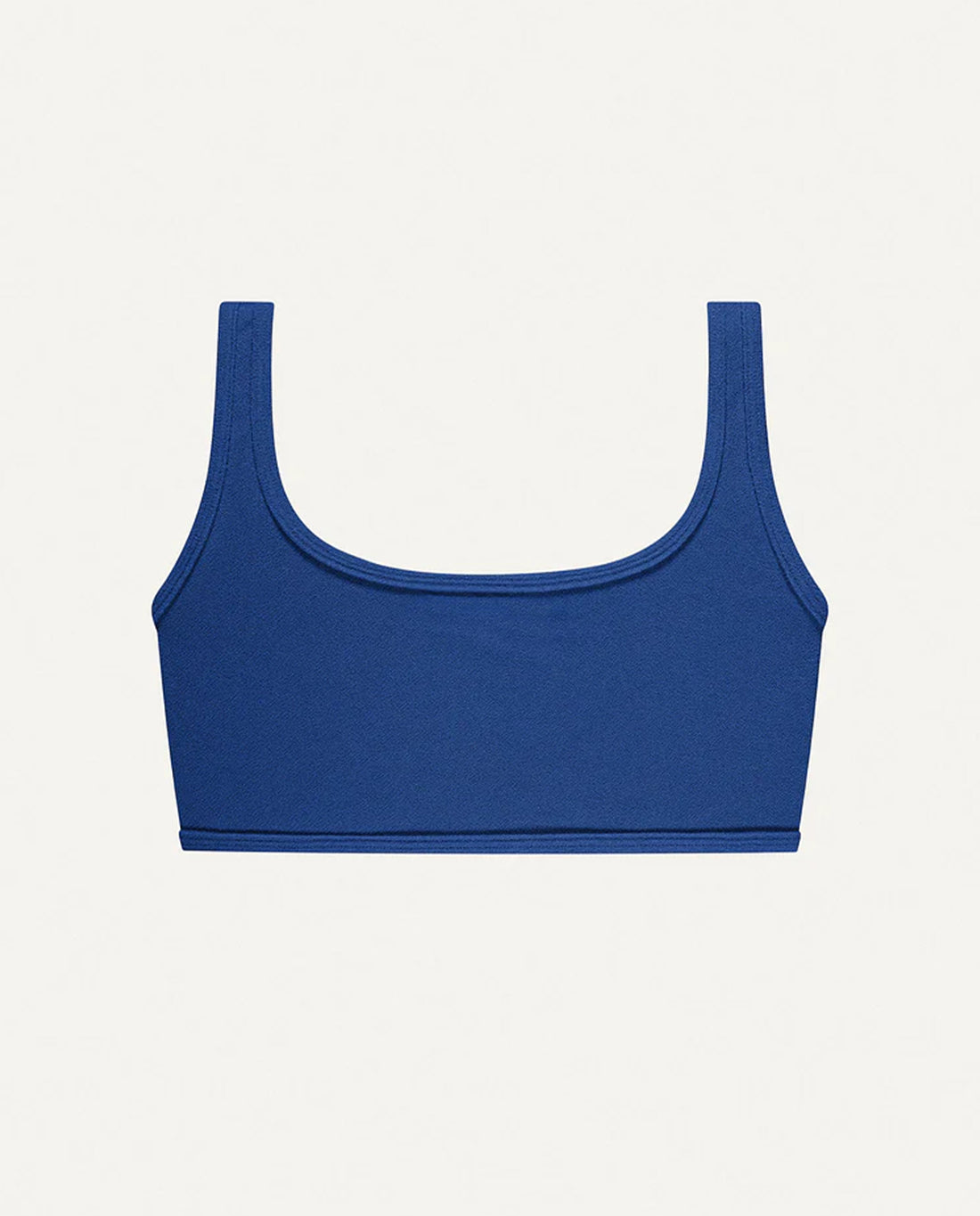 marché commun haut de maillot de bain en éponge bleu electrique oy surf