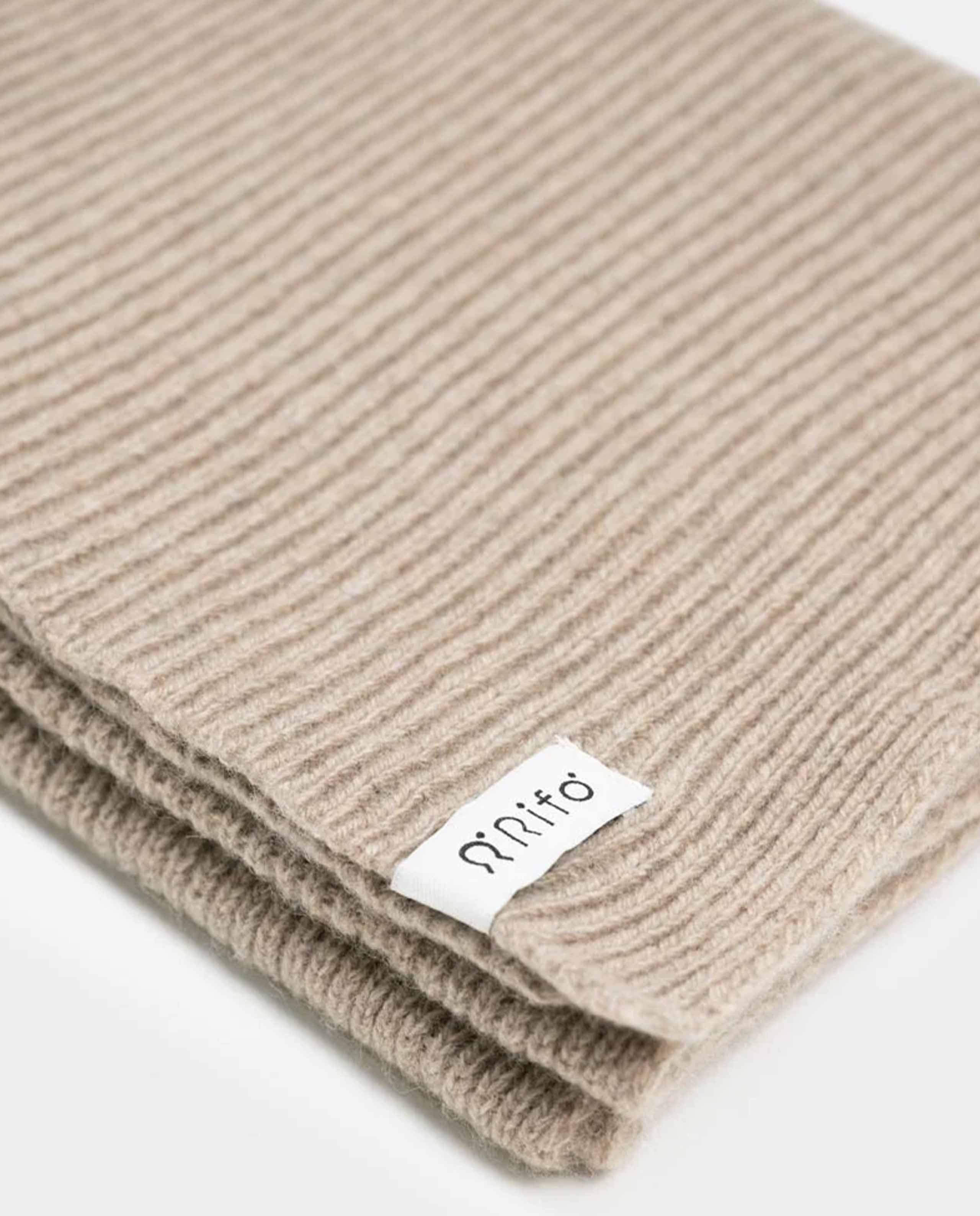 Écharpe en cachemire et laine recyclés