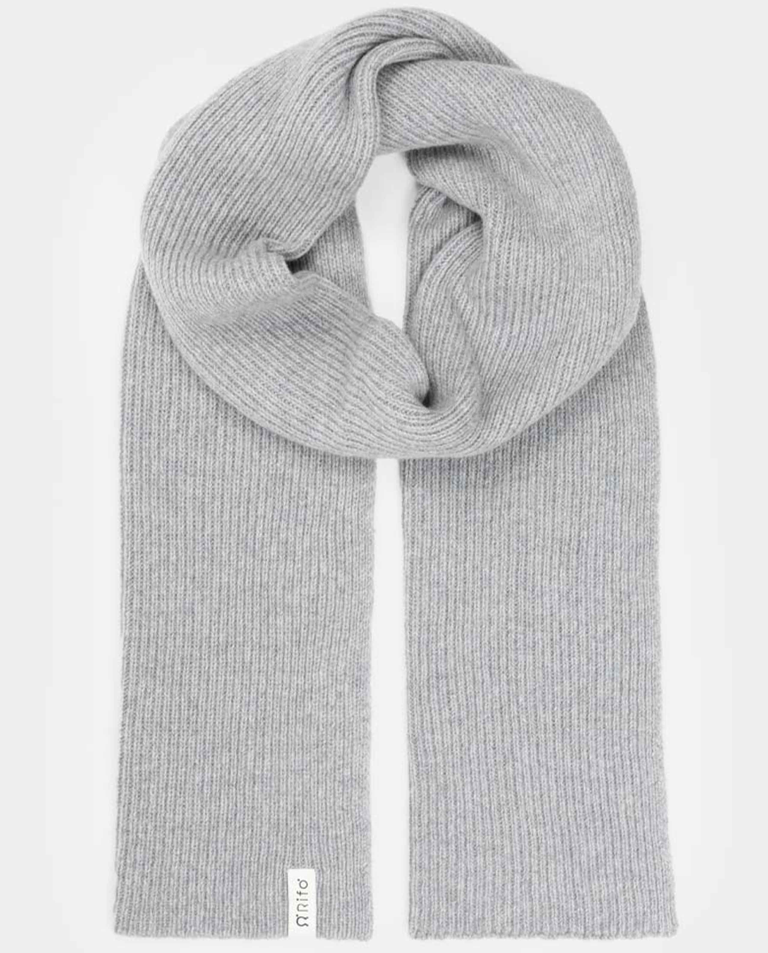 Écharpe en cachemire et laine recyclés