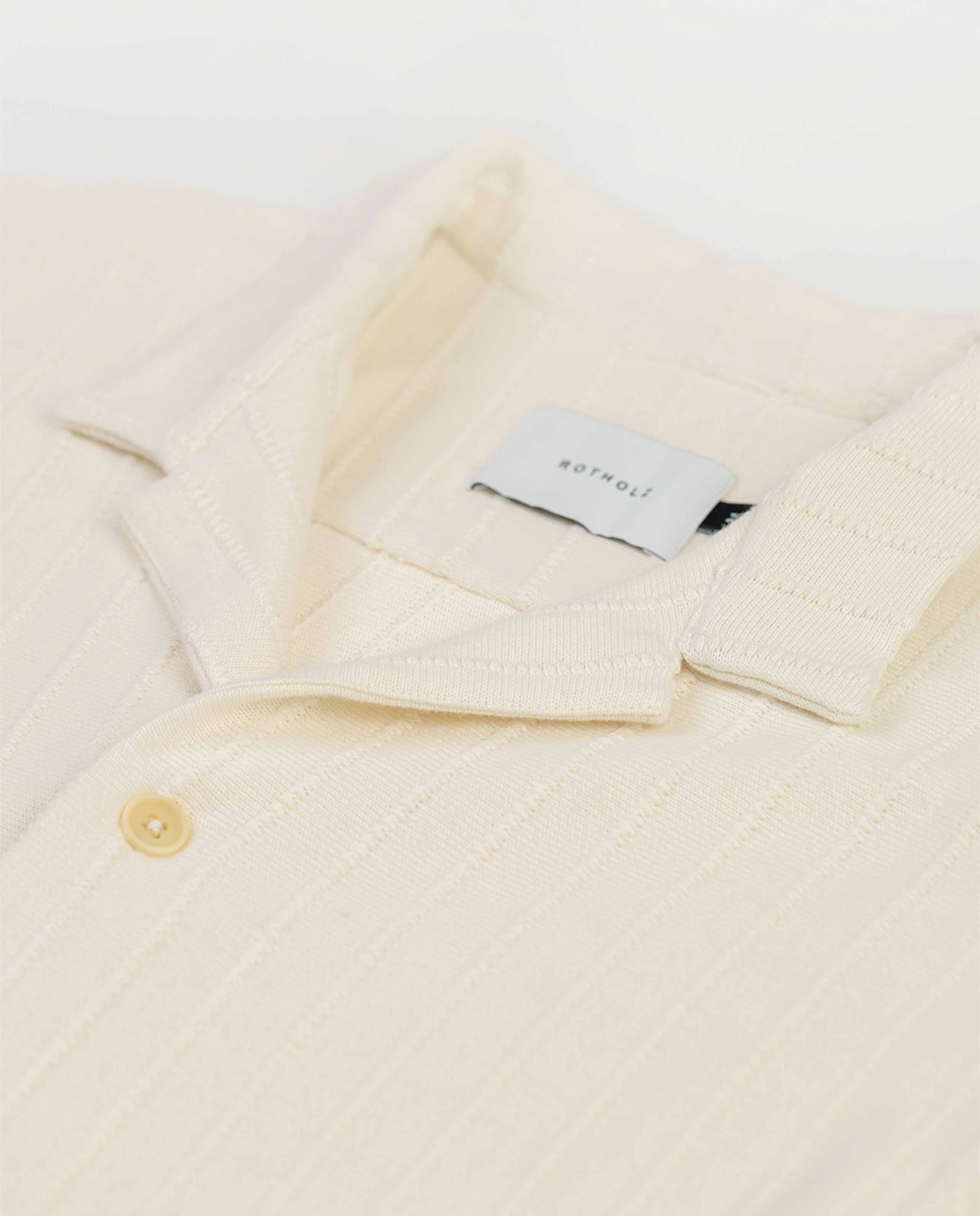 Marché Commun Chemisette bowling en coton bio rotholz