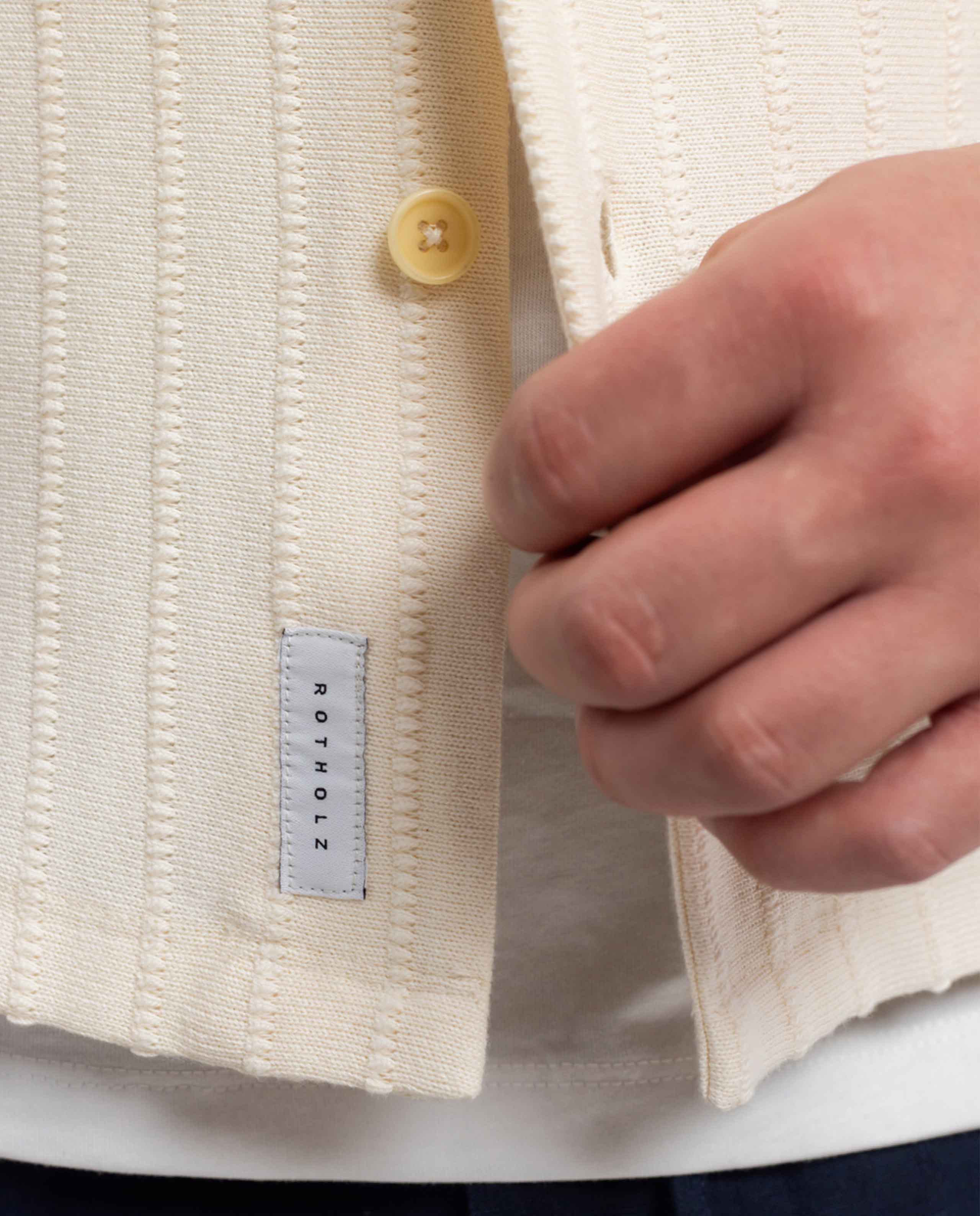 Marché Commun Chemisette bowling en coton bio rotholz