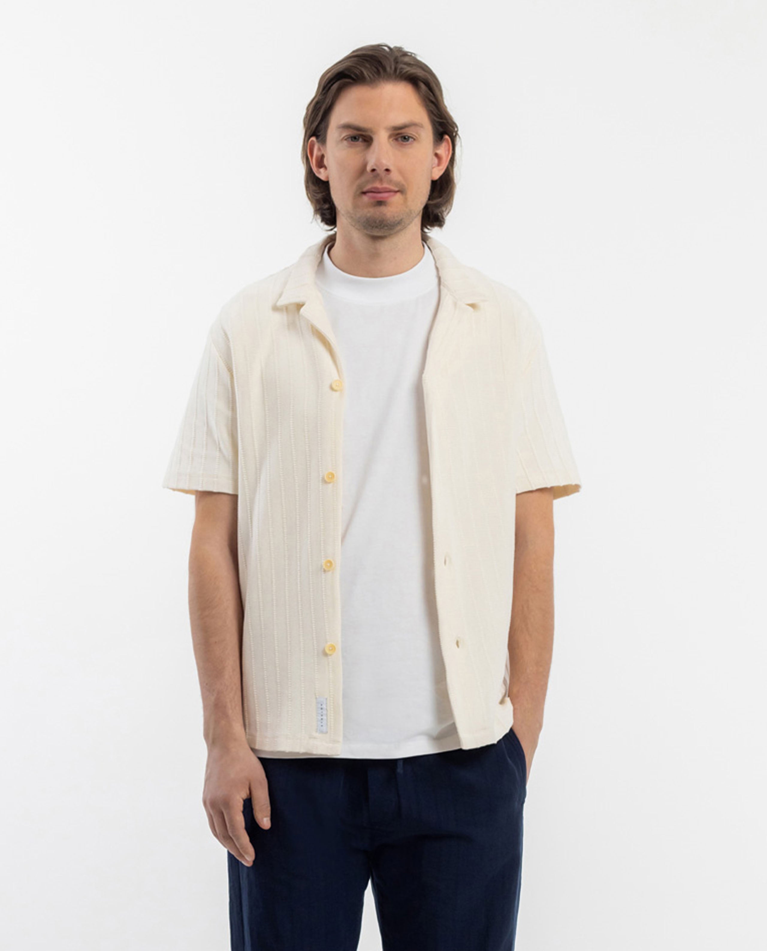 Marché Commun Chemisette bowling en coton bio rotholz