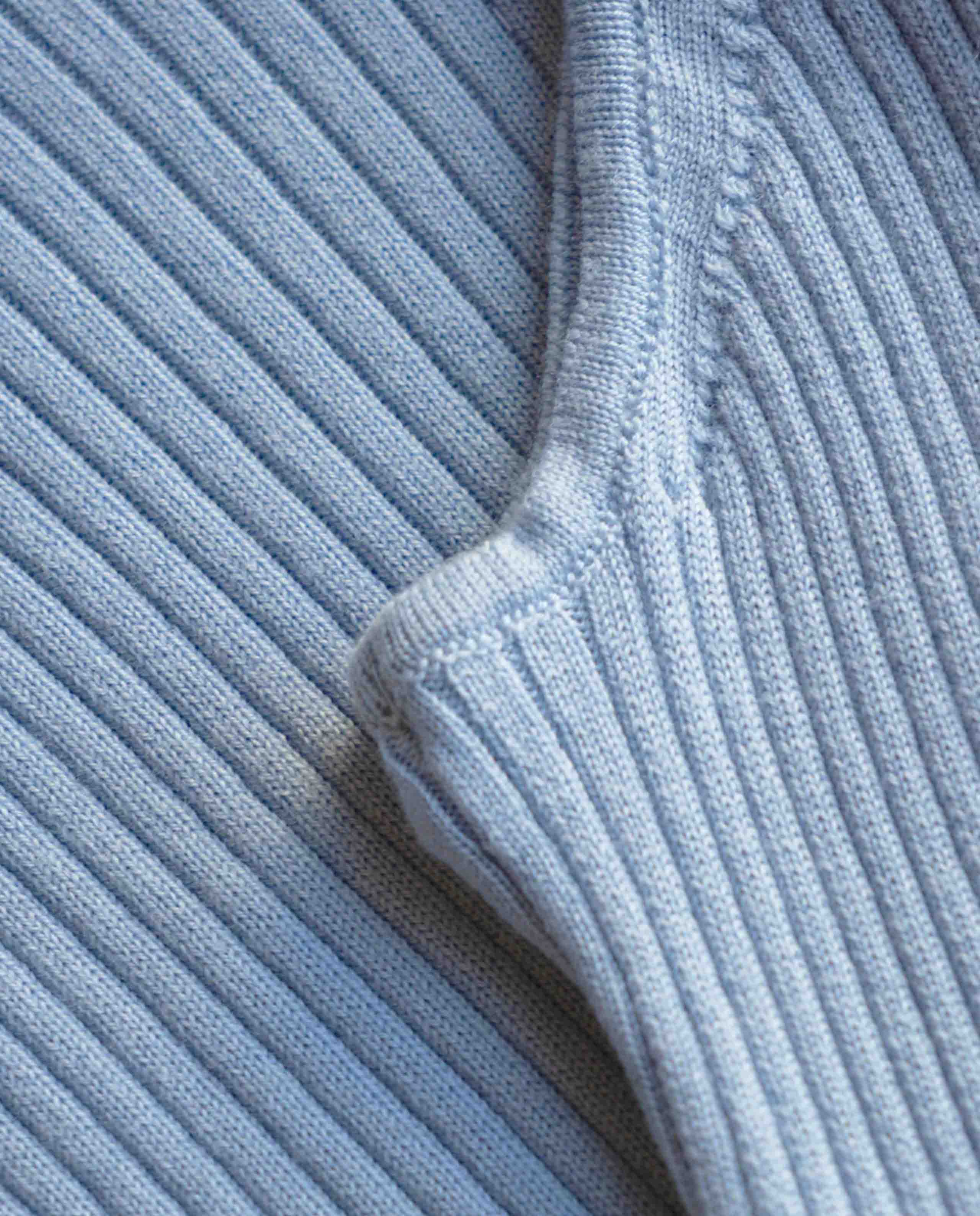 Débardeur col cheminée en laine mérinos