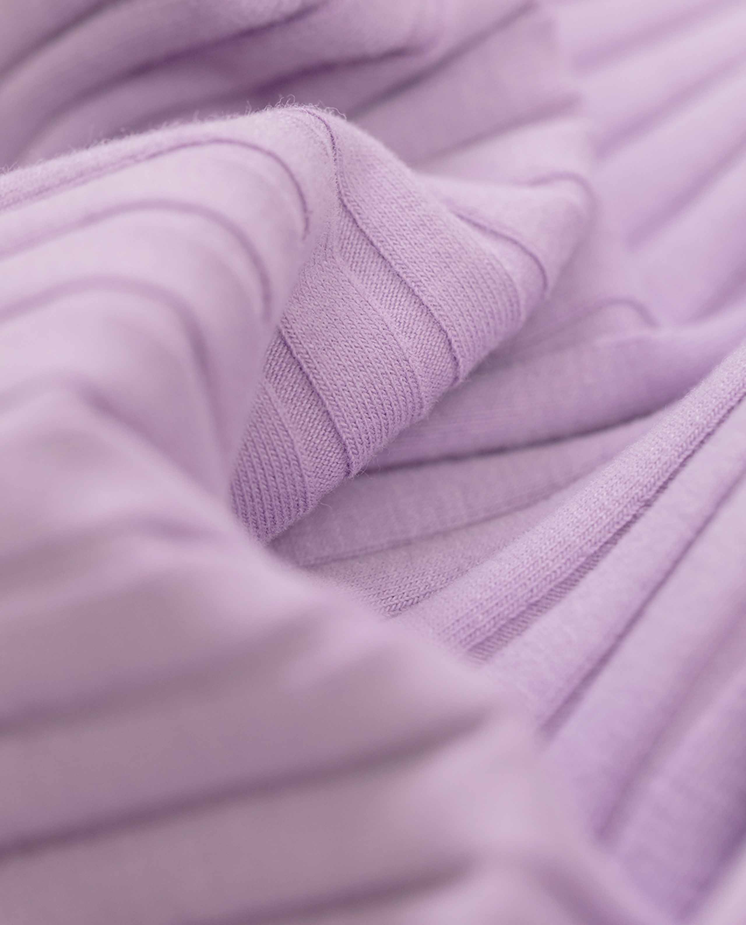 Marché Commun Robe midi dos nu en coton bio lavande Rotholz