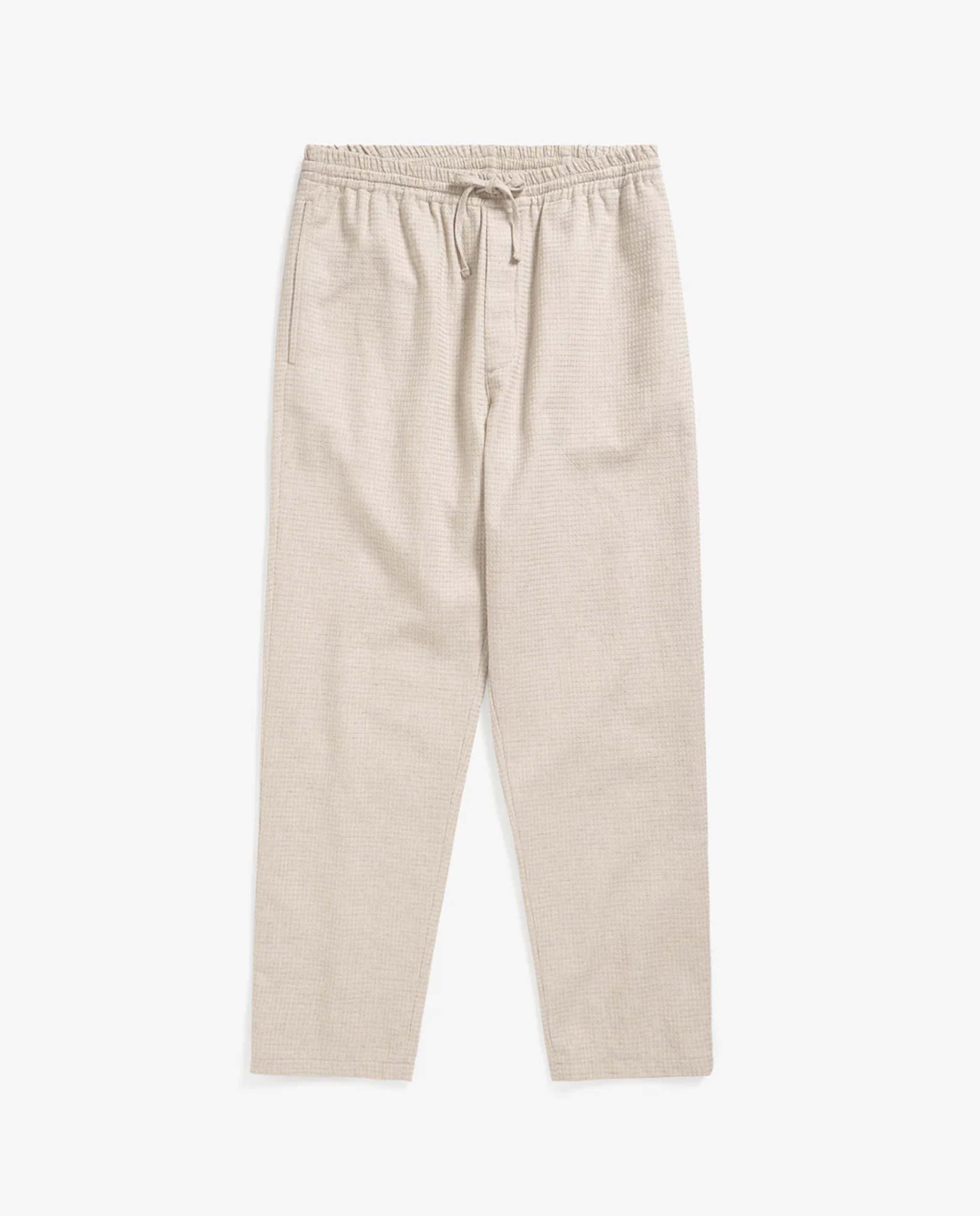 marché commun pantalon gaufré en coton bio sable rotholz