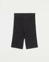 Marché Commun short cycliste cotelé en coton bio noir rotholz