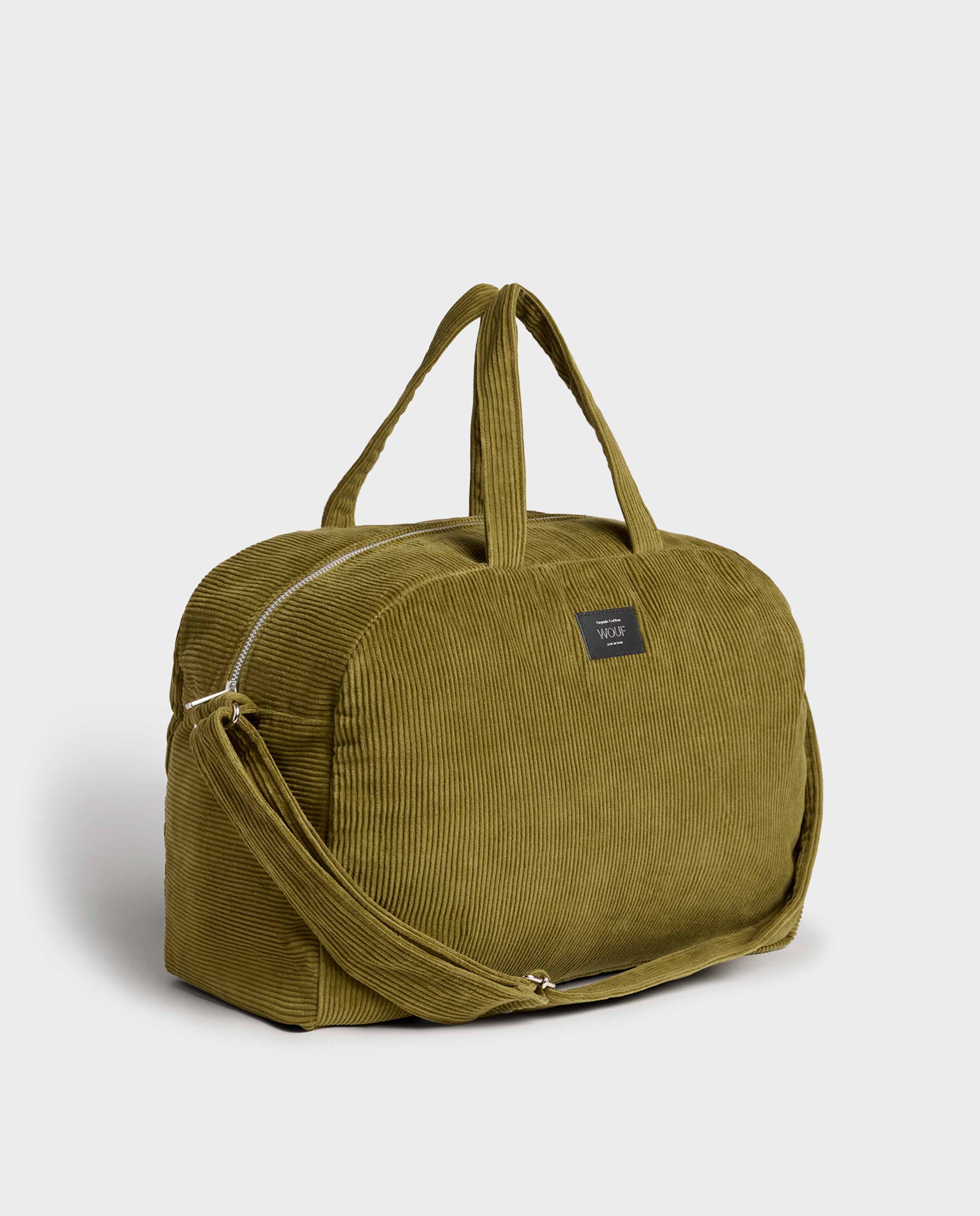 Marché Commun Wouf Sac Weekend Olive